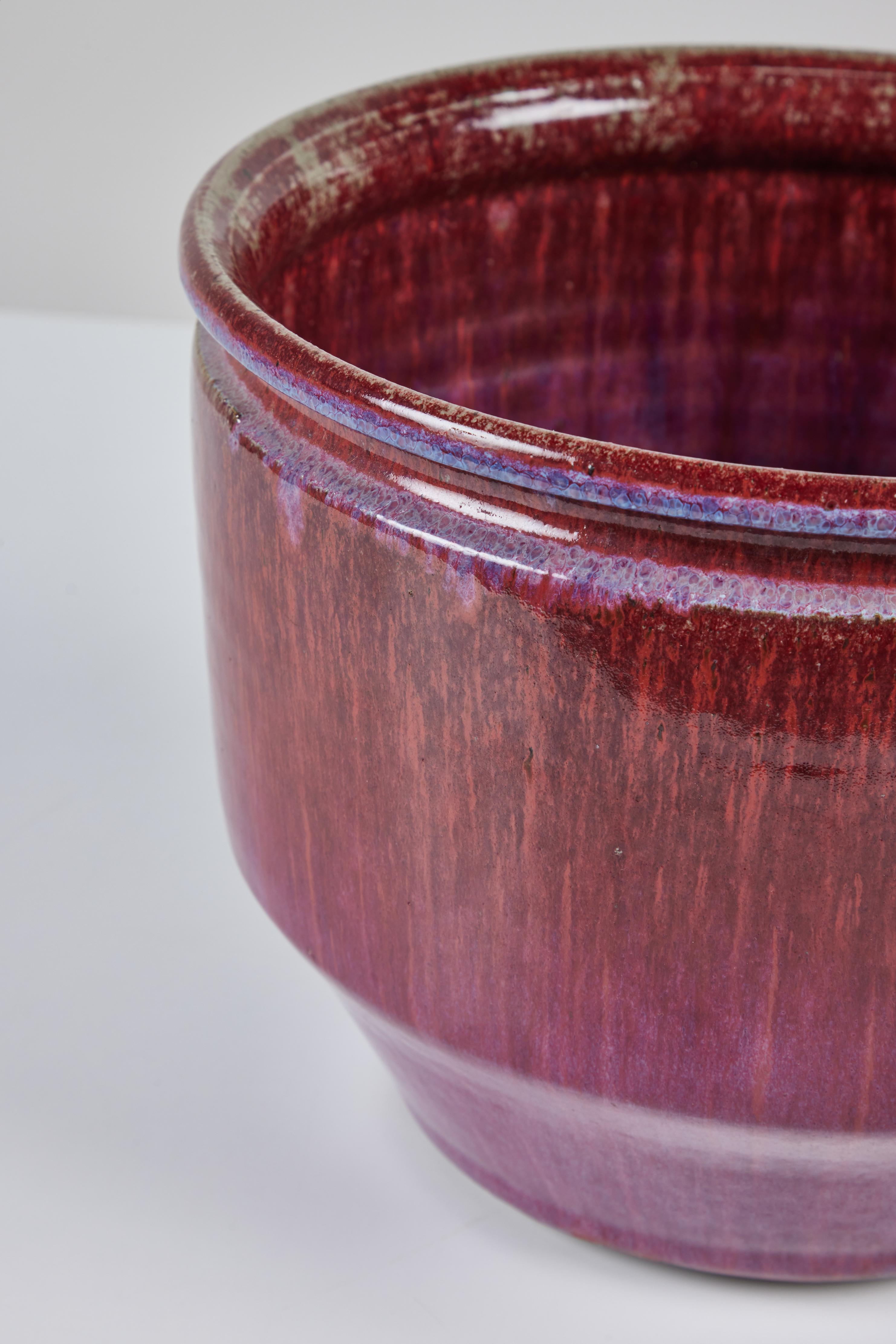 David Cressey and Robert Maxwell Ombre Glazed Table Top Planter for Earthgender 2