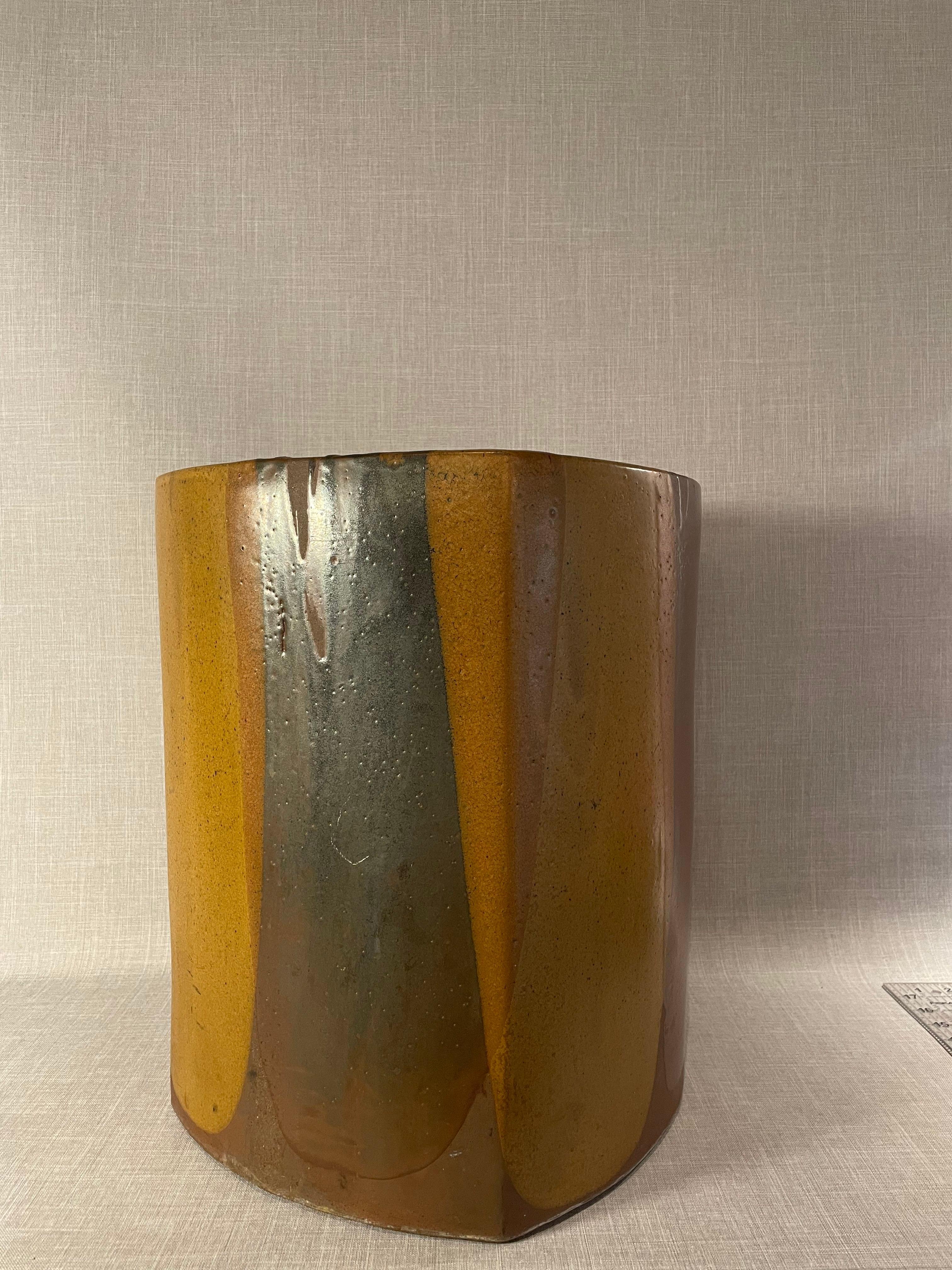 Smaltato David Cressey Architectural Pottery California Modern, fioriera in gres, anni '60 in vendita