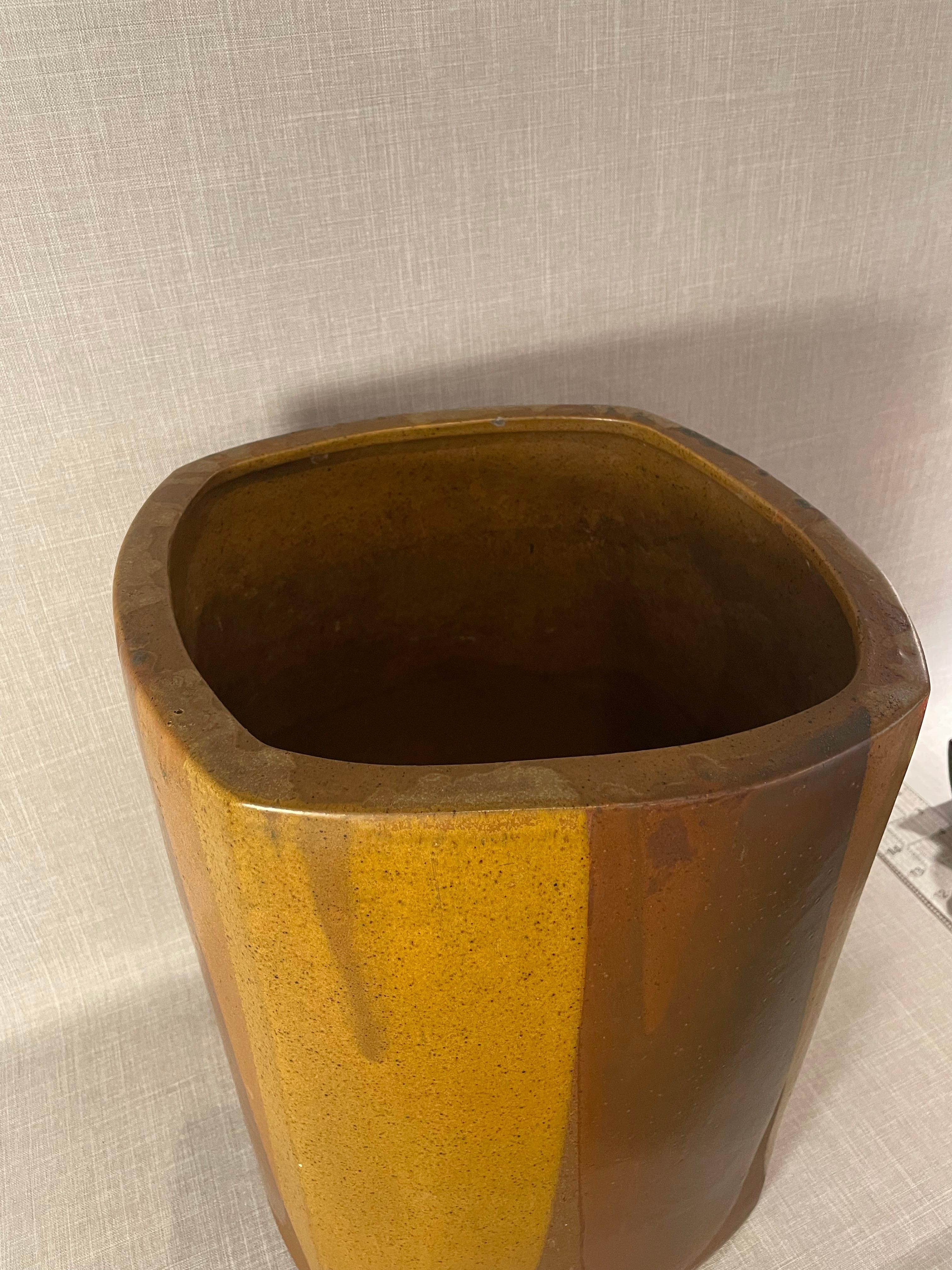 Metà XX secolo David Cressey Architectural Pottery California Modern, fioriera in gres, anni '60 in vendita