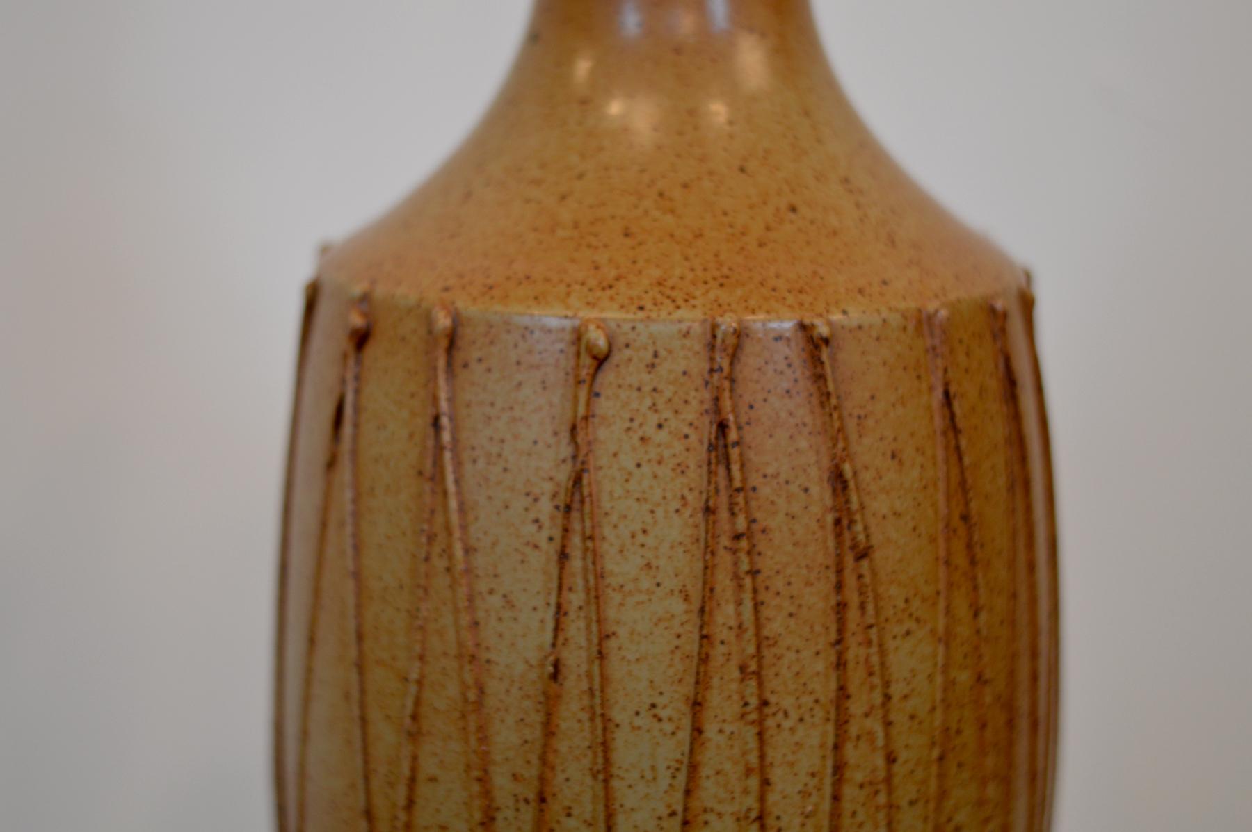 David Cressey Ceramic Pottery Lamp  For Sale 4