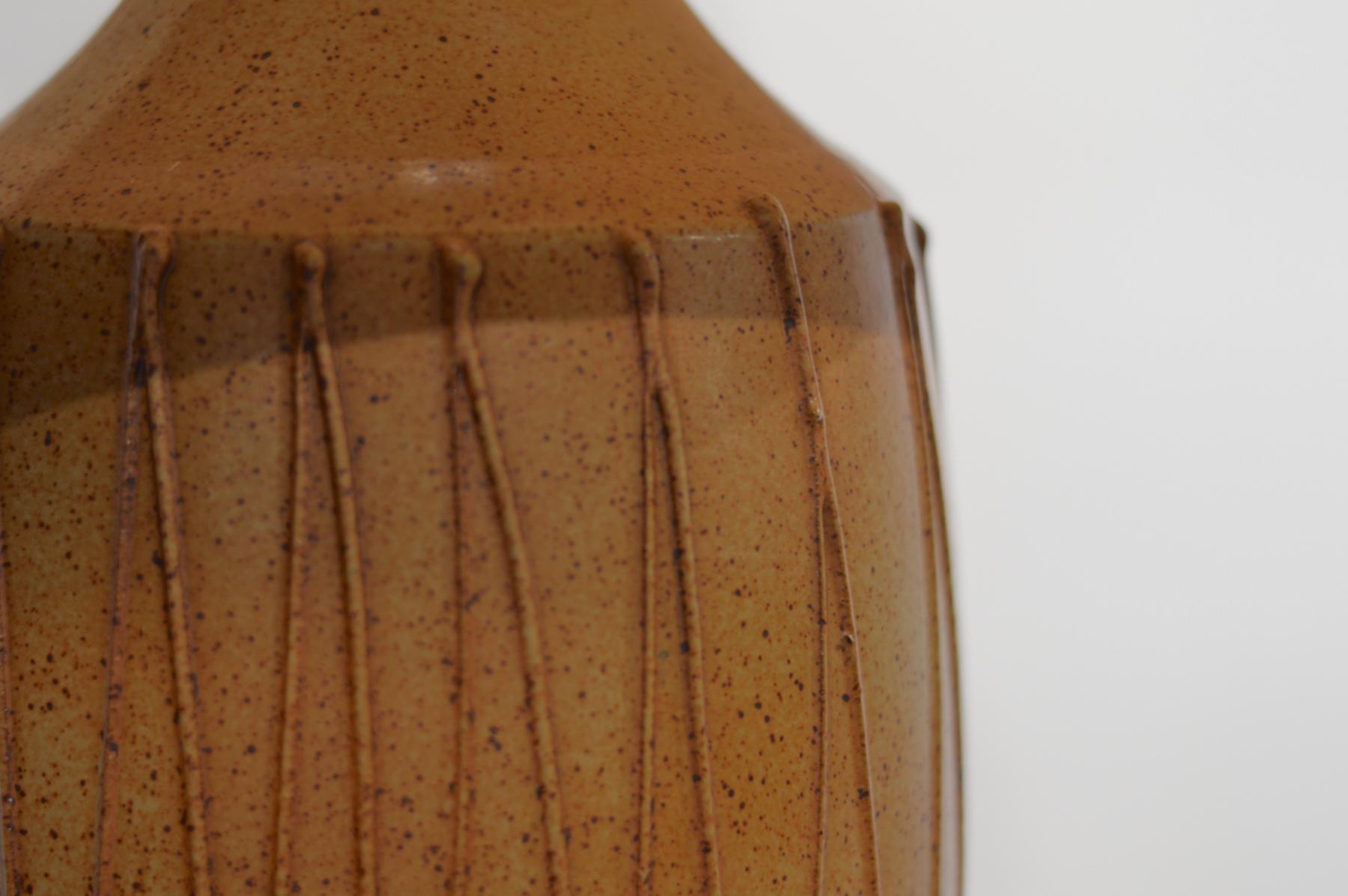 David Cressey Ceramic Pottery Lamp  For Sale 2