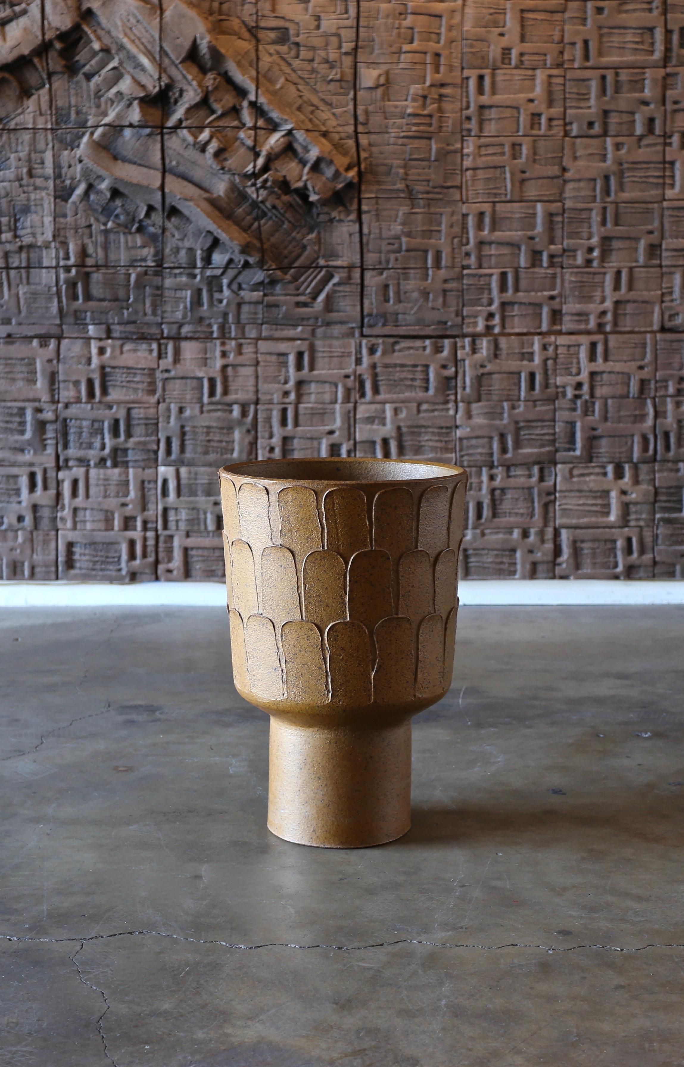 Mid-Century Modern David Cressey Chalice Planter for Architectural Pottery, circa 1965