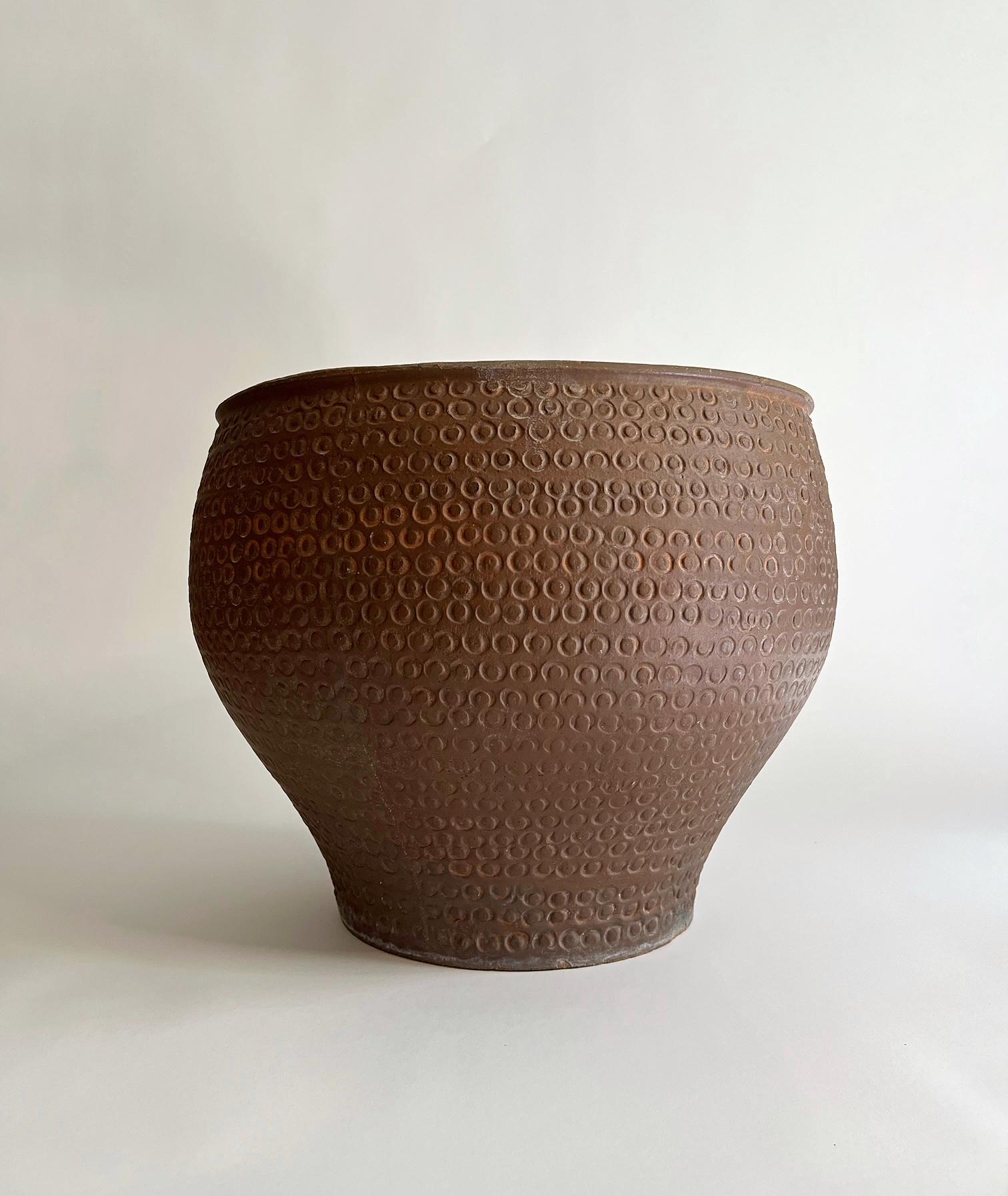 Stoneware David Cressey Cheerio Planter, Architectural Pottery, 1960s For Sale