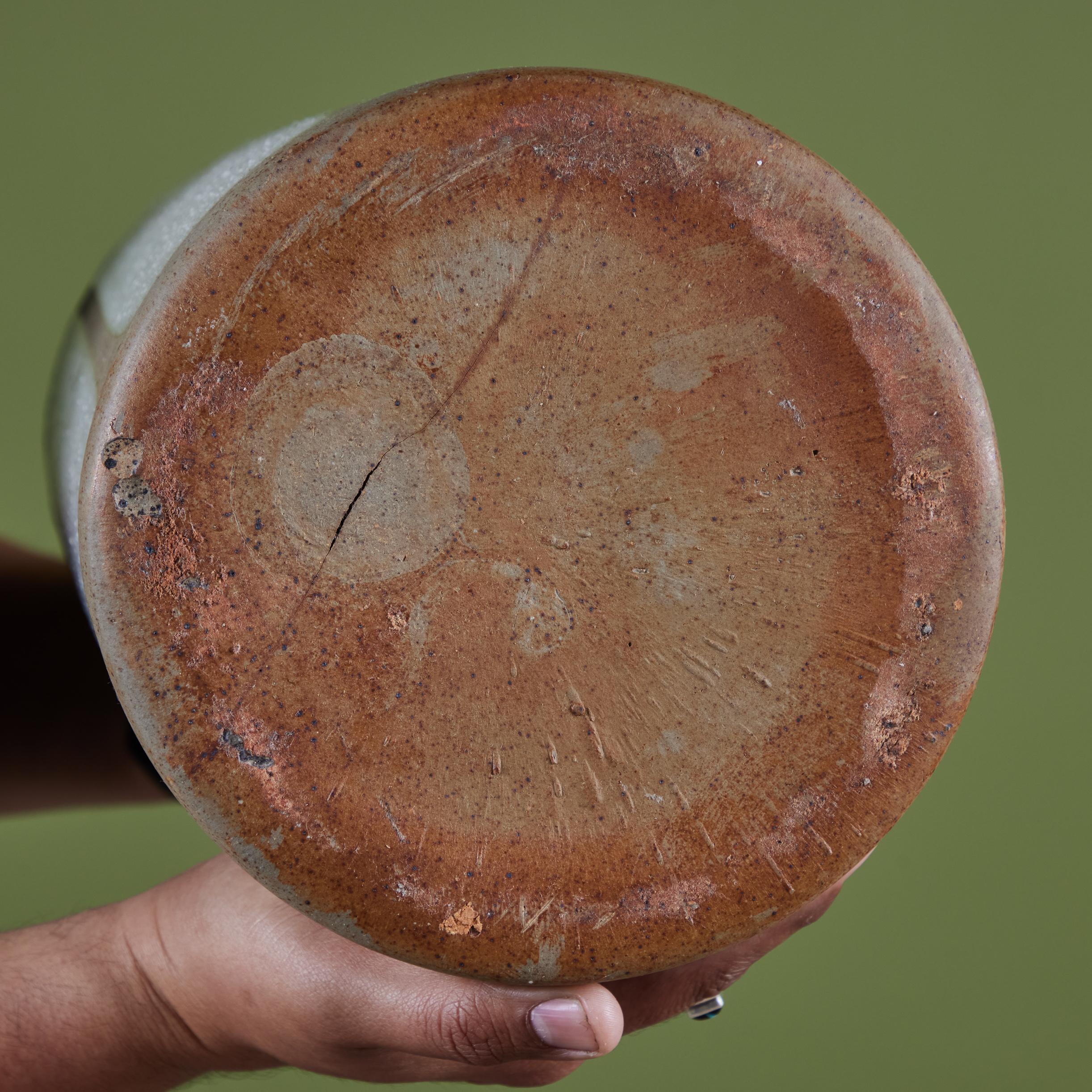David Cressey Vaso cilindrico con smalto a fiamma per Architectural Pottery in vendita 3