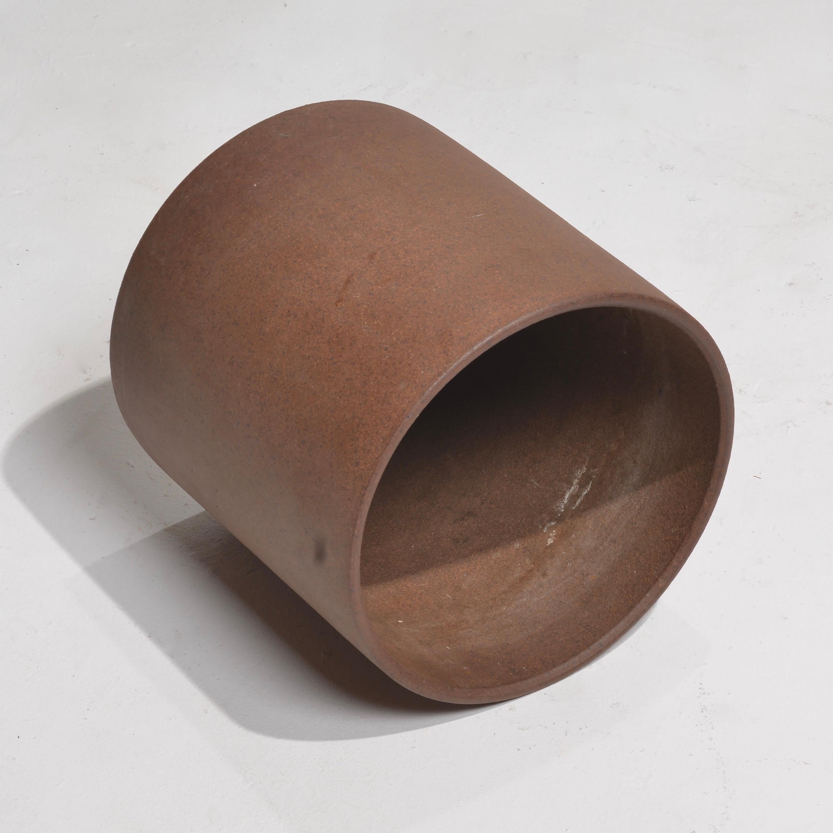 David Cressey Cylindrical Stoneware Planter for Architectural Pottery For Sale 4