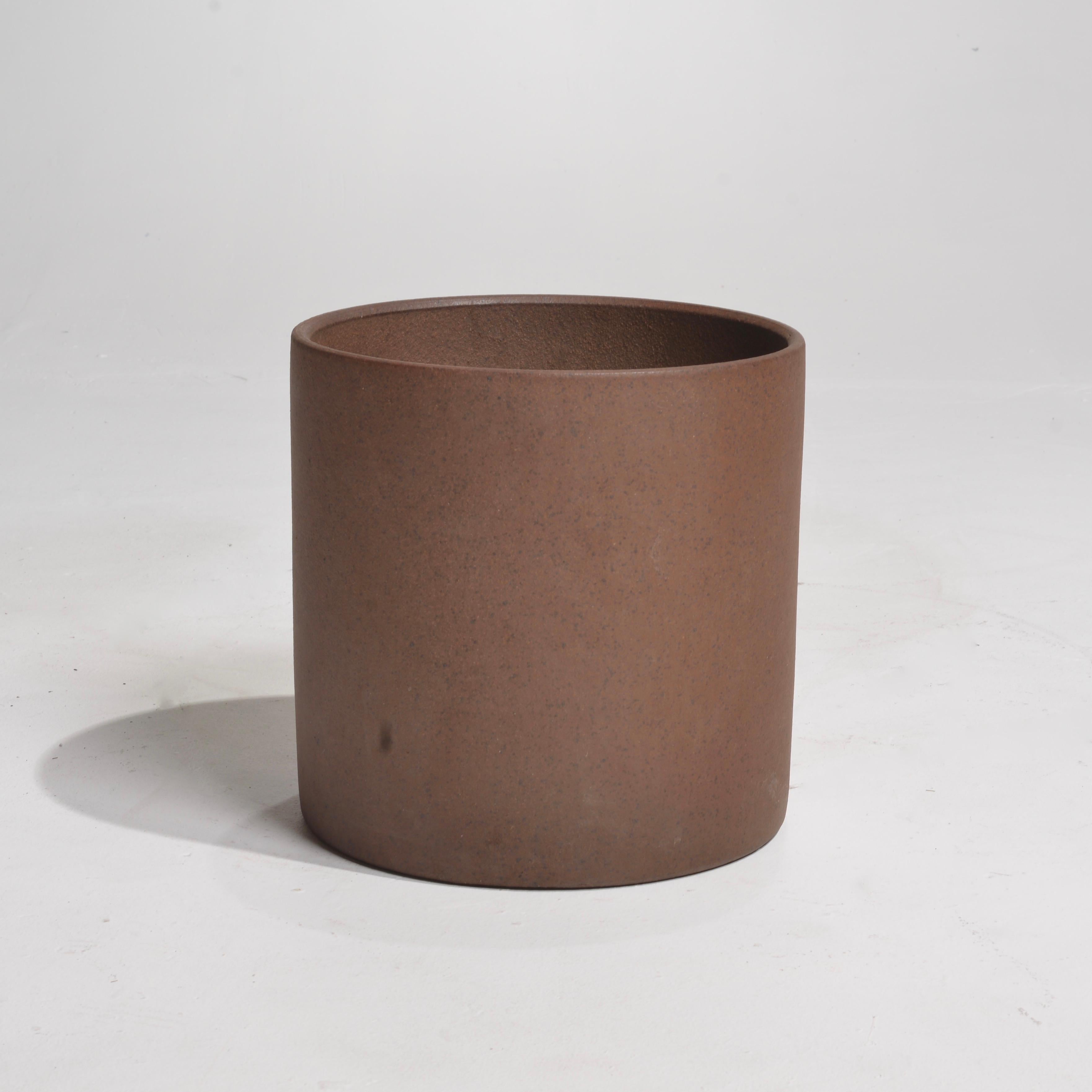 American David Cressey Cylindrical Stoneware Planter for Architectural Pottery For Sale