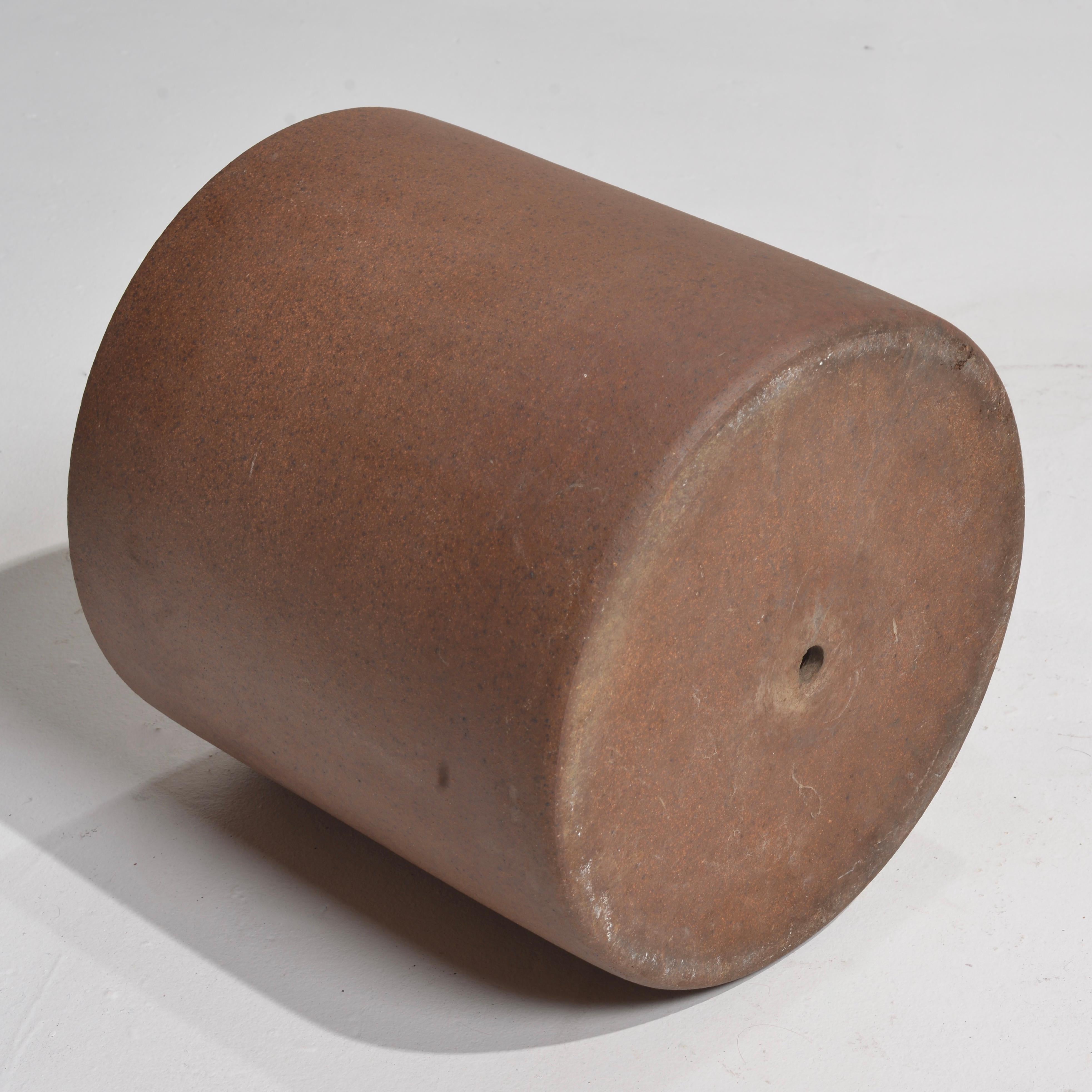 Zylindrisches Pflanzgefäß aus Steingut von David Cressey für Architectural Pottery im Angebot 2