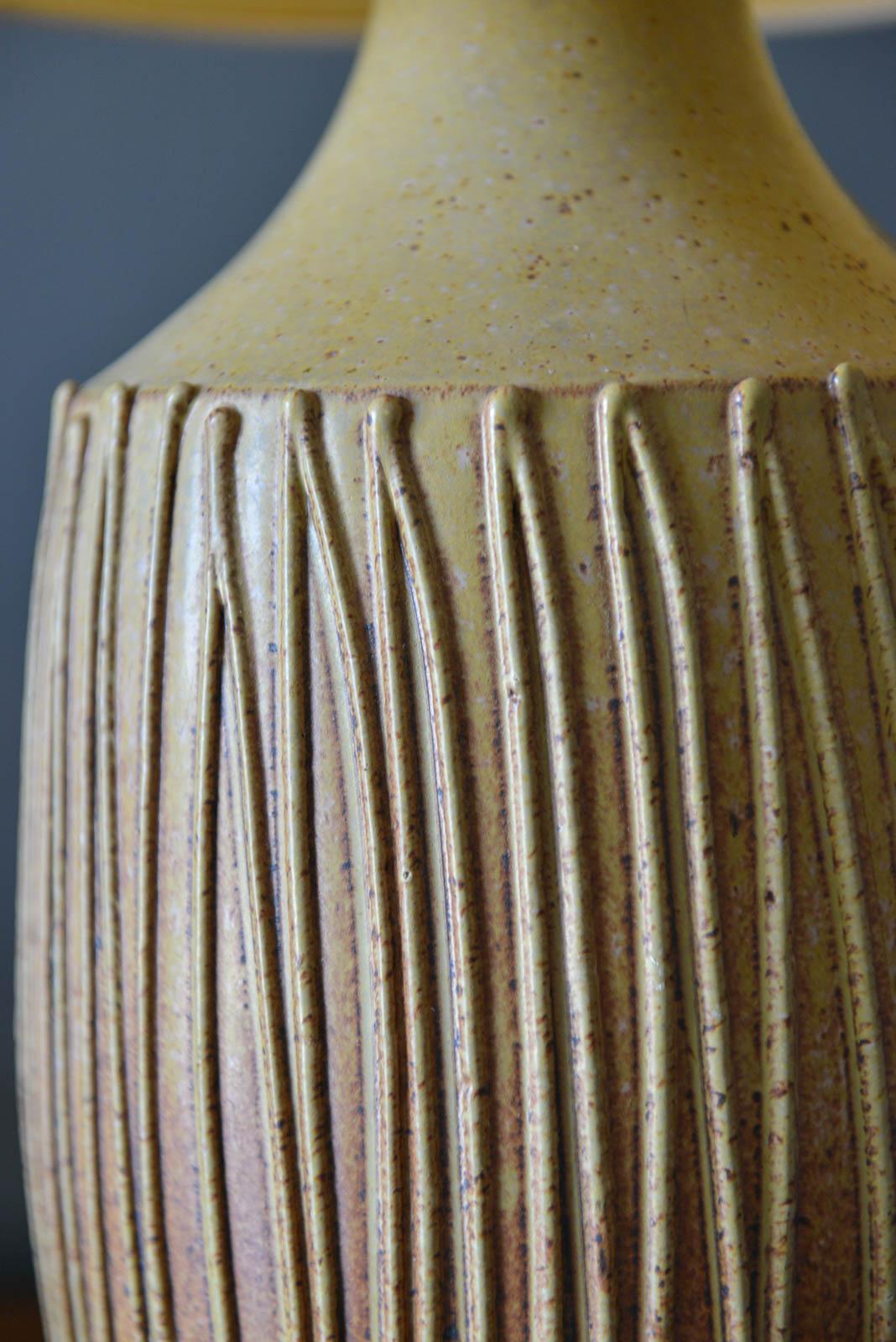 David Cressey, Keramik-Tischlampe mit Tropfglasur, um 1970 (Moderne der Mitte des Jahrhunderts) im Angebot