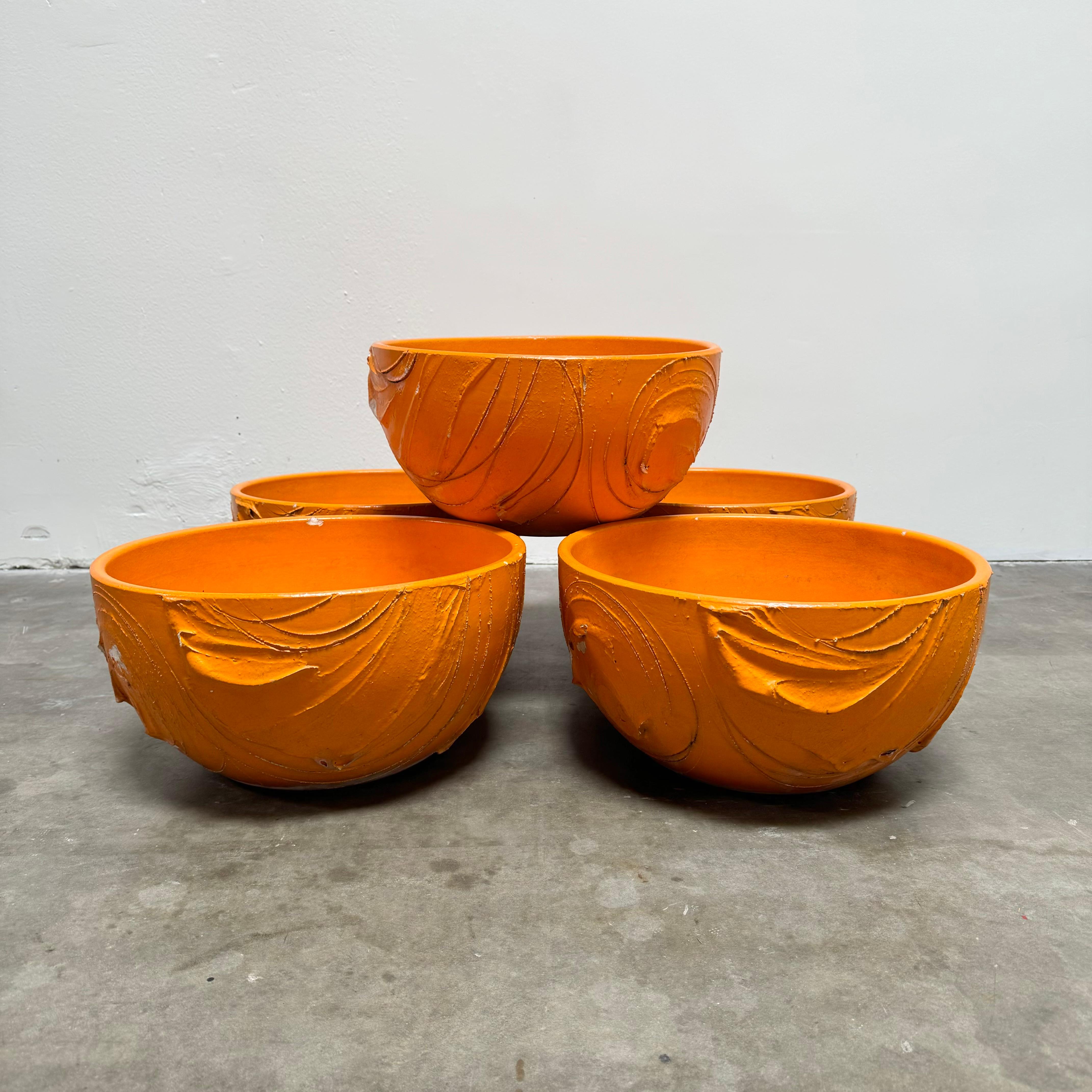David Cressey 'Expressive' Glazed Planters for Architectural Pottery, USA 1960s 2