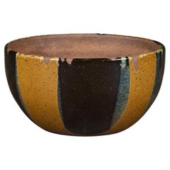 Macetero de cuenco flameado de David Cressey para Architectural Pottery
