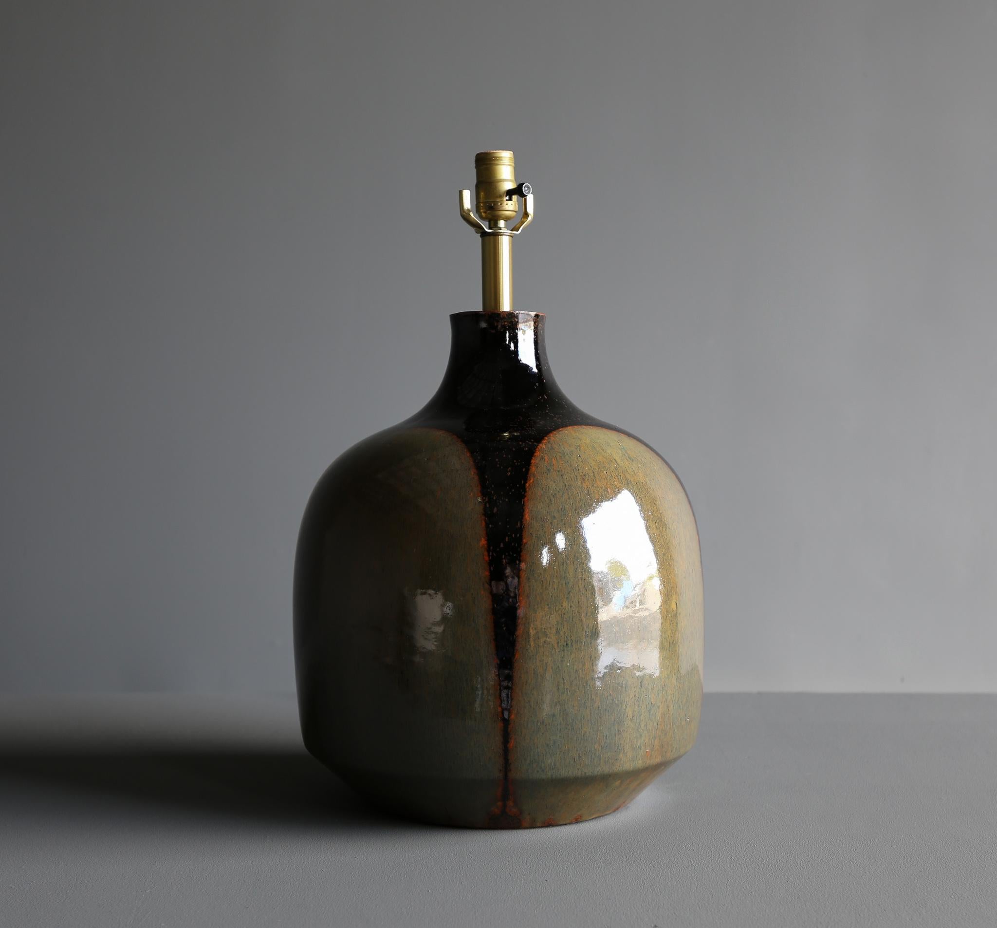 Lampe en céramique « Glaze » de David Cressey, vers 1970 en vente 4