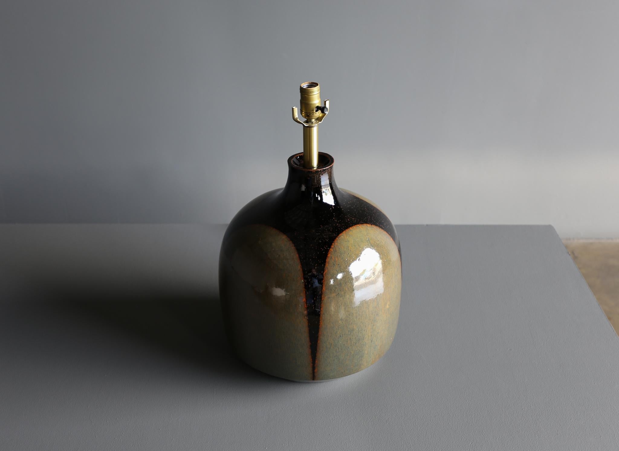 Lampe en céramique « Glaze » de David Cressey, vers 1970 en vente 5