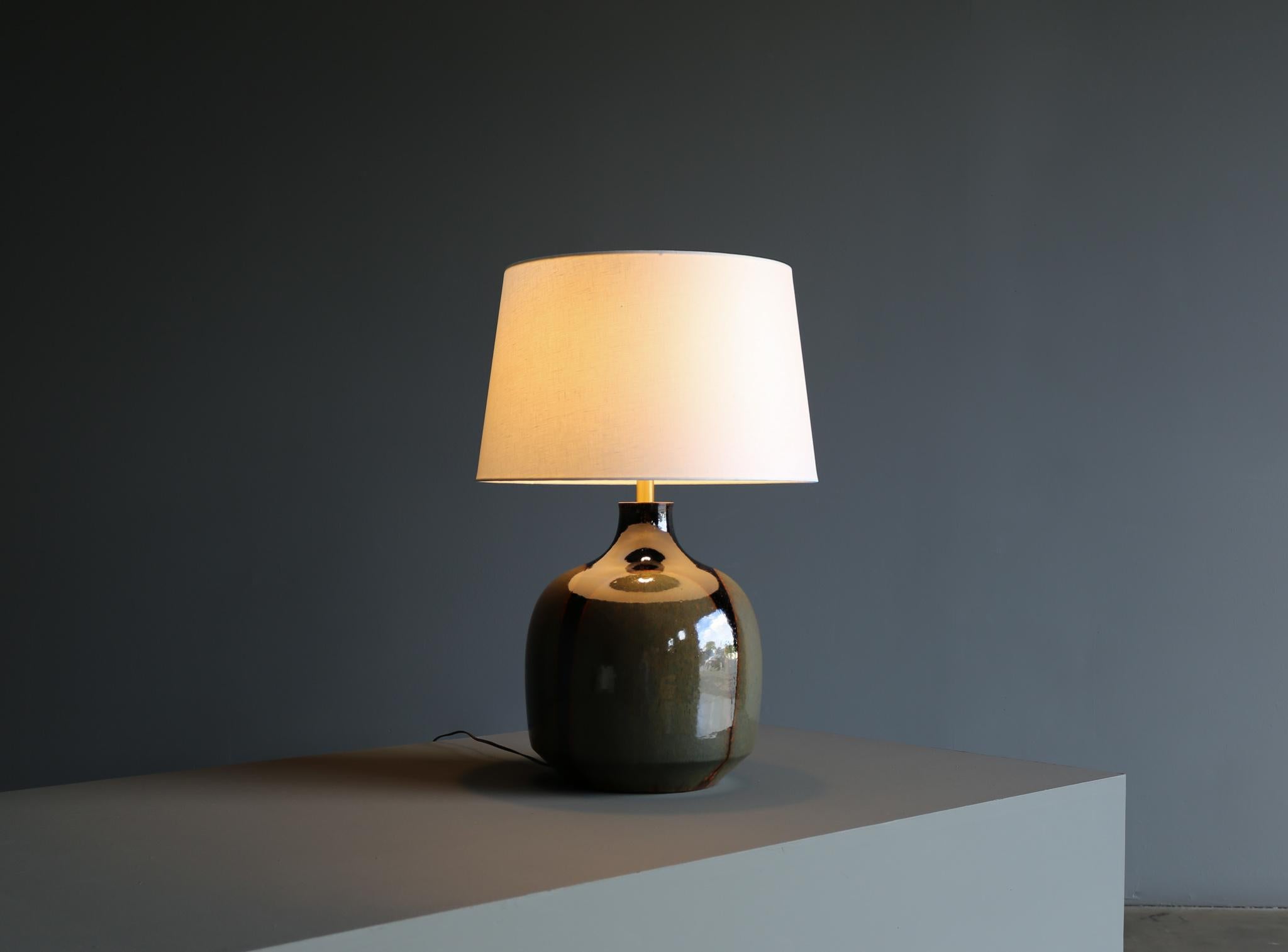 Lampe en céramique « Glaze » de David Cressey, vers 1970 en vente 10