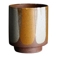 David Cressey " Flame " Glaze Planter for Architectural Pottery circa 1970