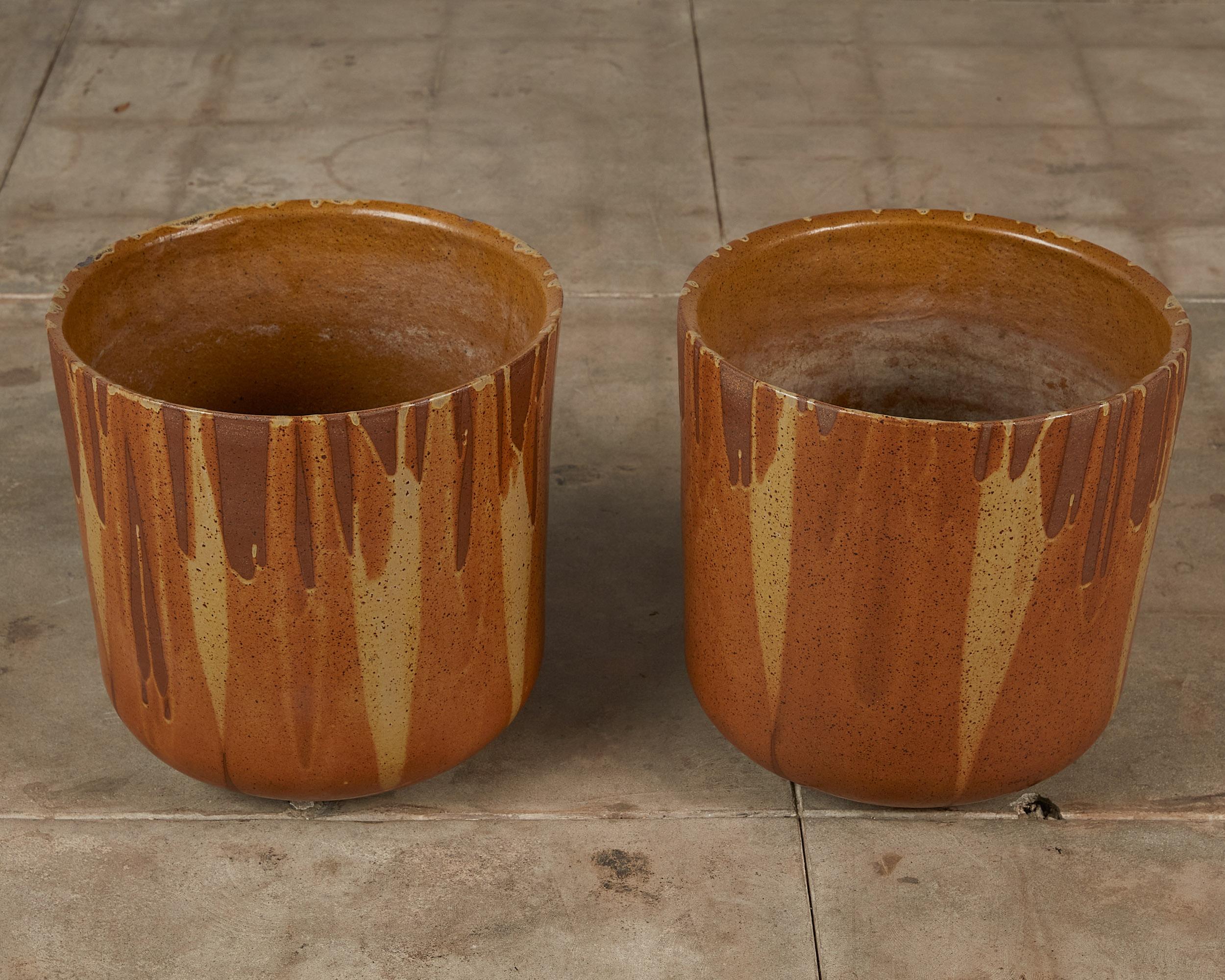 David Cressey Flame-Glaze Planter for Architectural Pottery 3