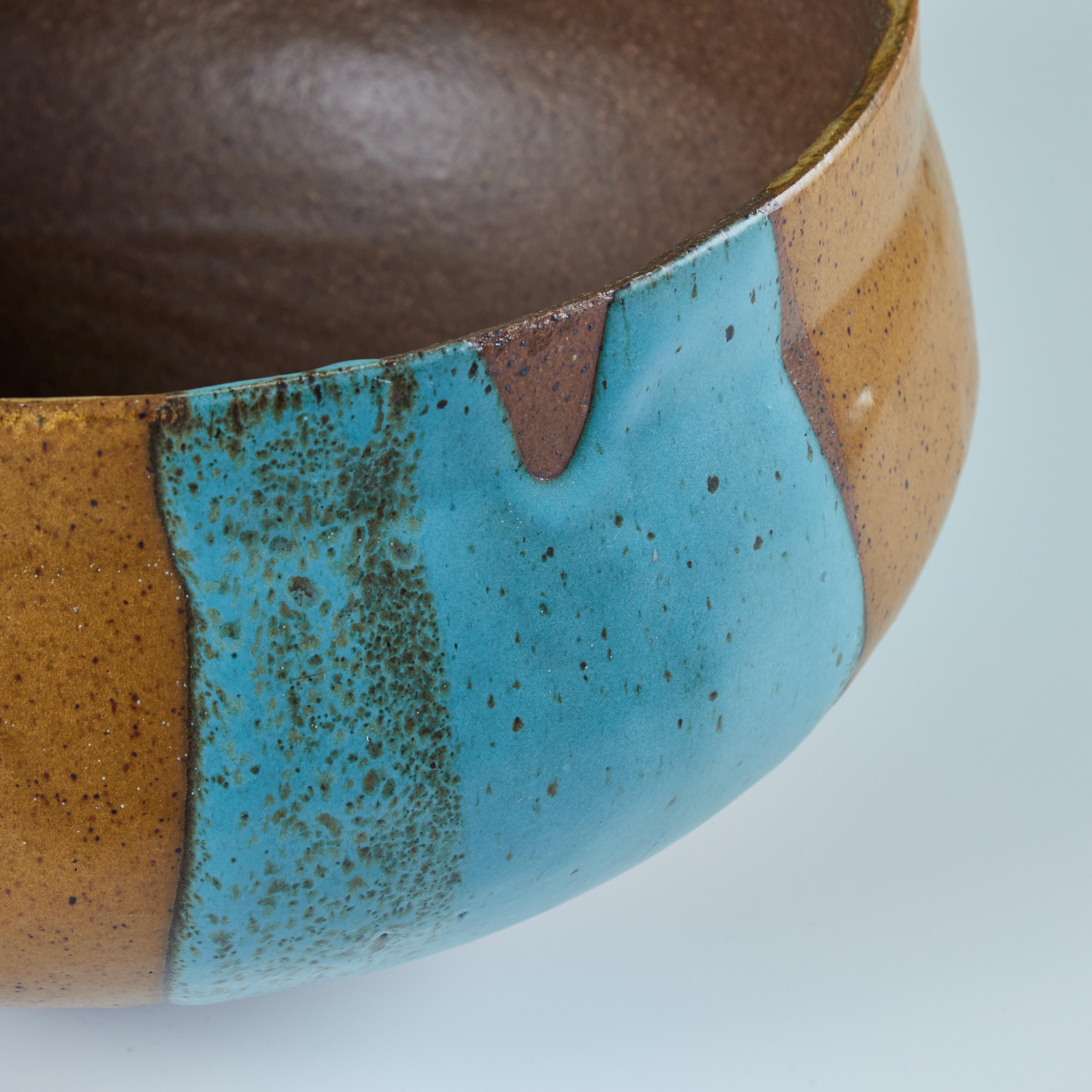 David Cressey Flame Glaze Planter for Architectural Pottery 3