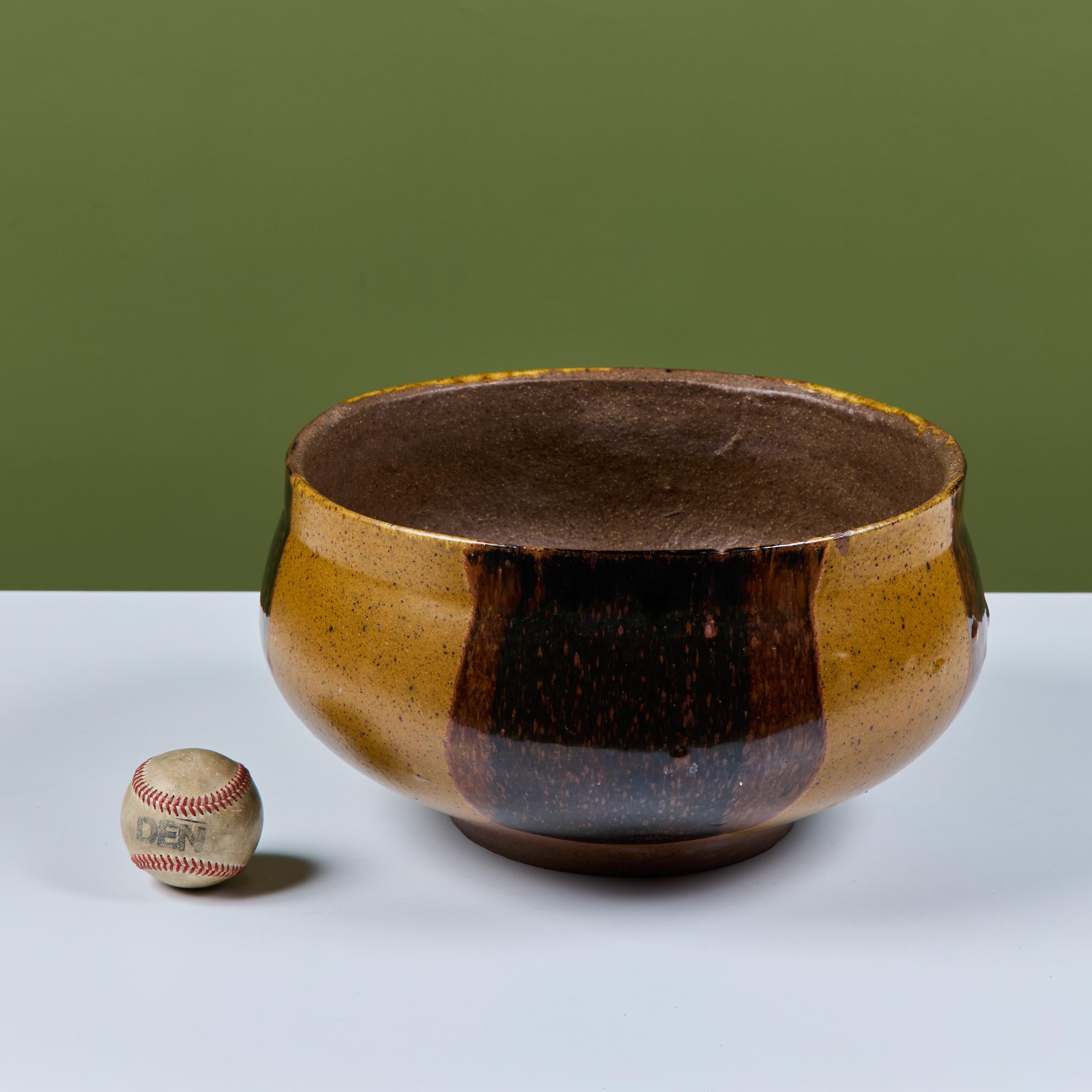 Mid-Century Modern David Cressey Flame-Glaze Planter for Architectural Pottery For Sale