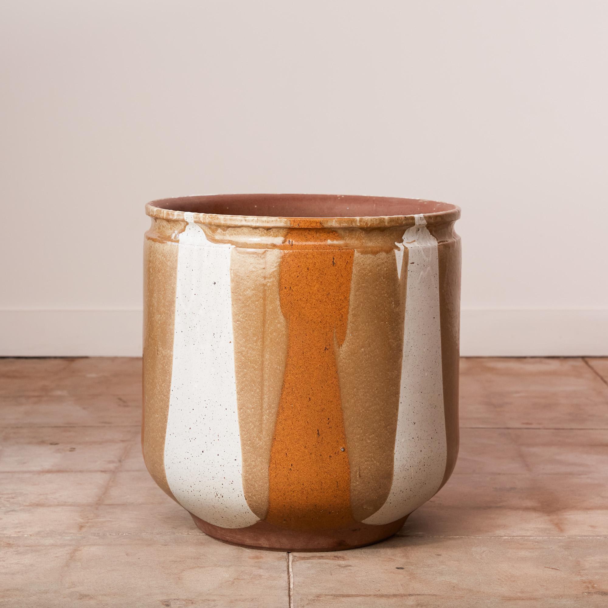 American David Cressey Flame-Glaze Planter for Architectural Pottery