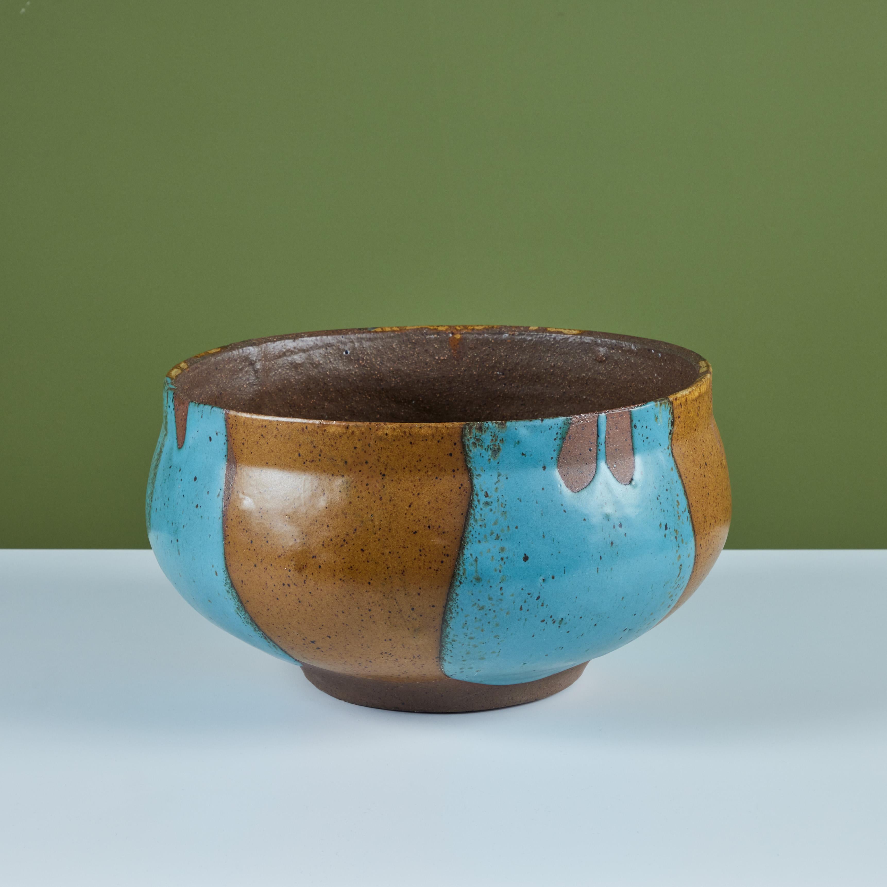 Mid-20th Century David Cressey Flame Glaze Planter for Architectural Pottery
