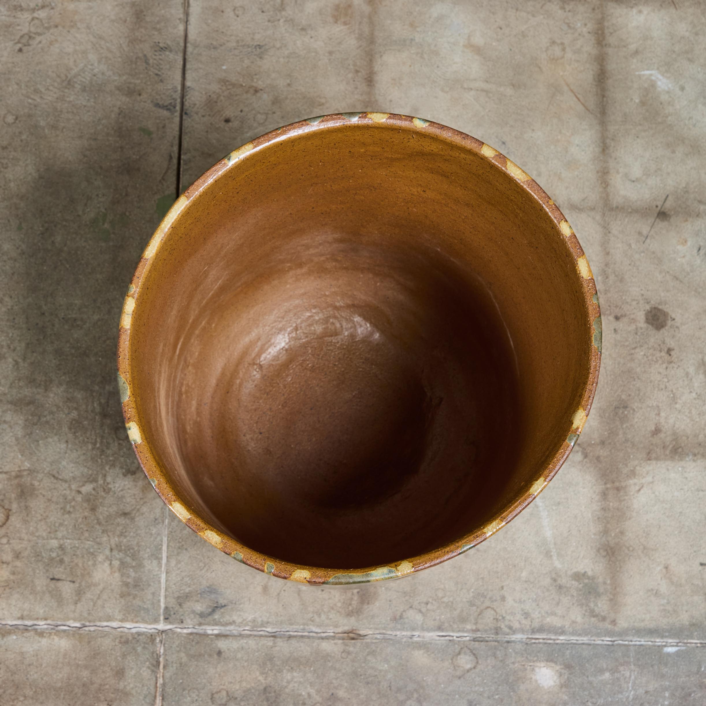 Mid-20th Century David Cressey Flame-Glaze Planter for Architectural Pottery