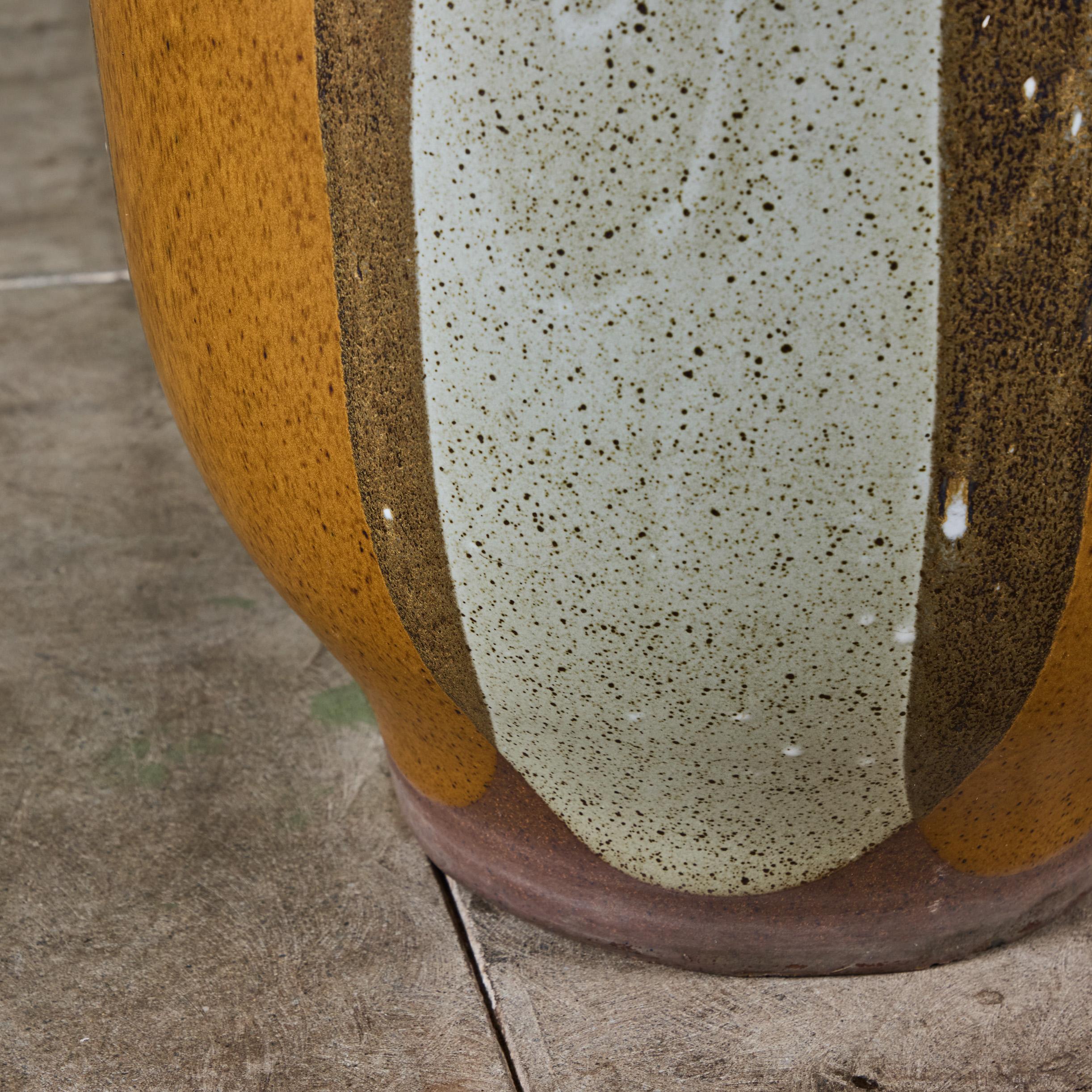 David Cressey Flame-Glaze Planter for Architectural Pottery 1