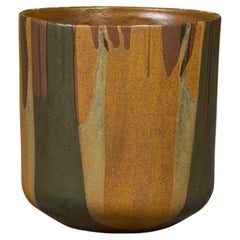 David Cressey Flame-Glaze Planter for Architectural Pottery