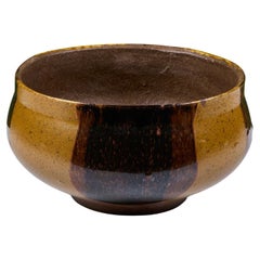 Jardinera de esmalte a la llama David Cressey para Architectural Pottery