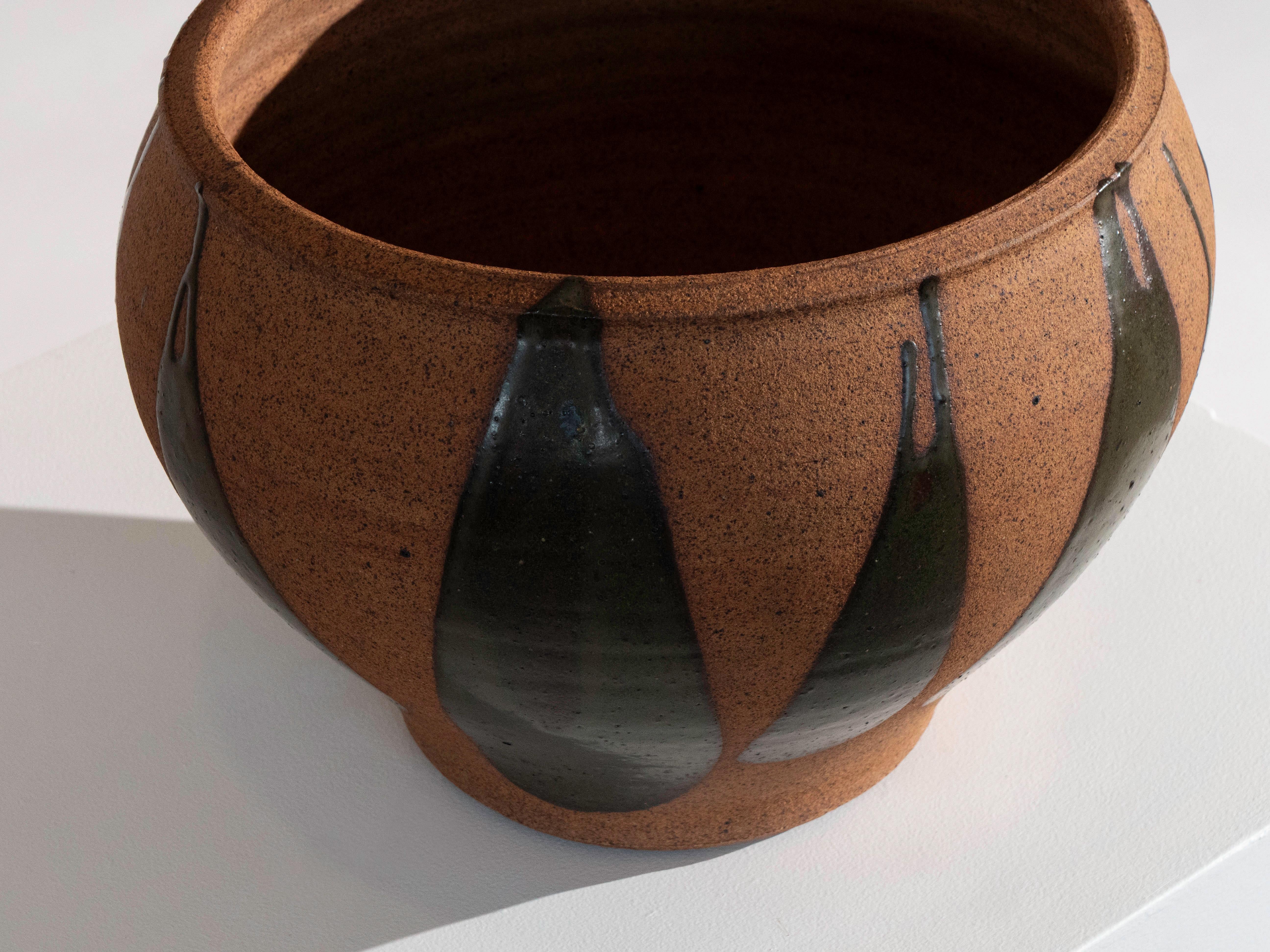 David Cressey Flame Glaze Pro Artisan Planter for Architectural Pottery in vendita 3