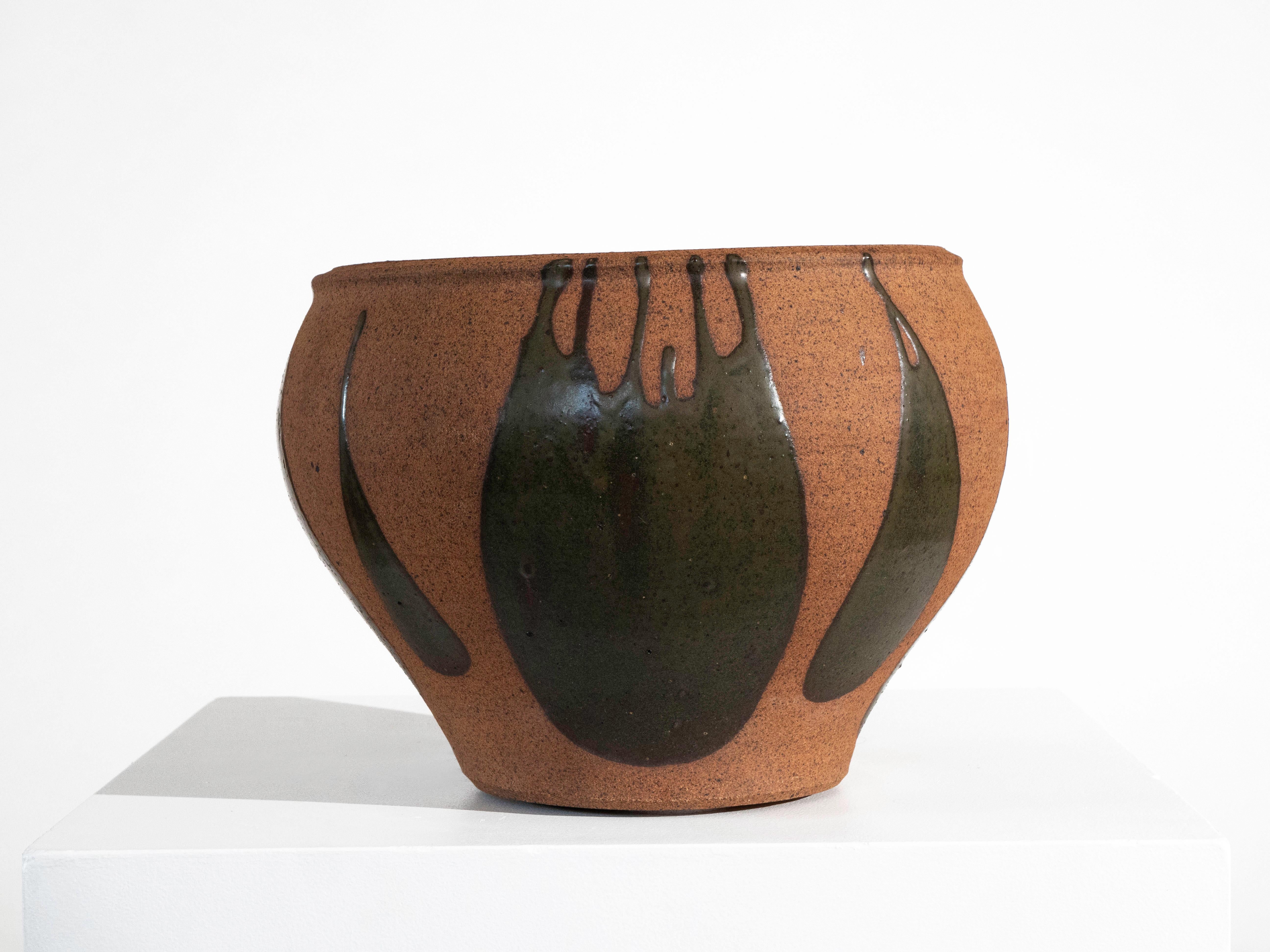 David Cressey Flame Glaze Pro Artisan Planter for Architectural Pottery in vendita 4