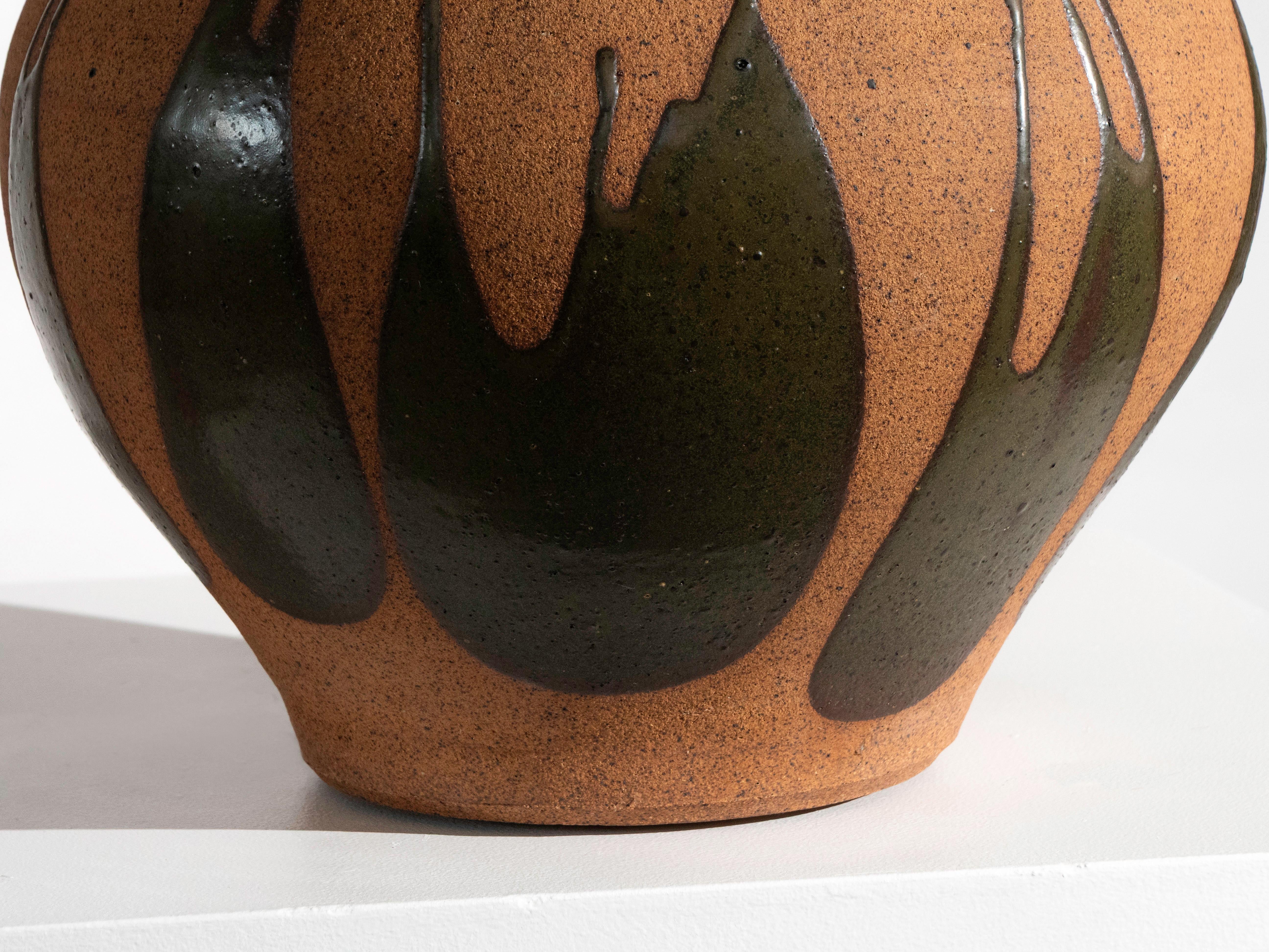 David Cressey Flame Glaze Pro Artisan Planter for Architectural Pottery in vendita 1