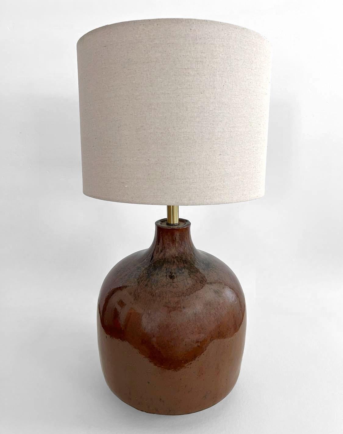 Fin du 20e siècle Lampe de bureau David Cressey, céramique, années 1970 en vente