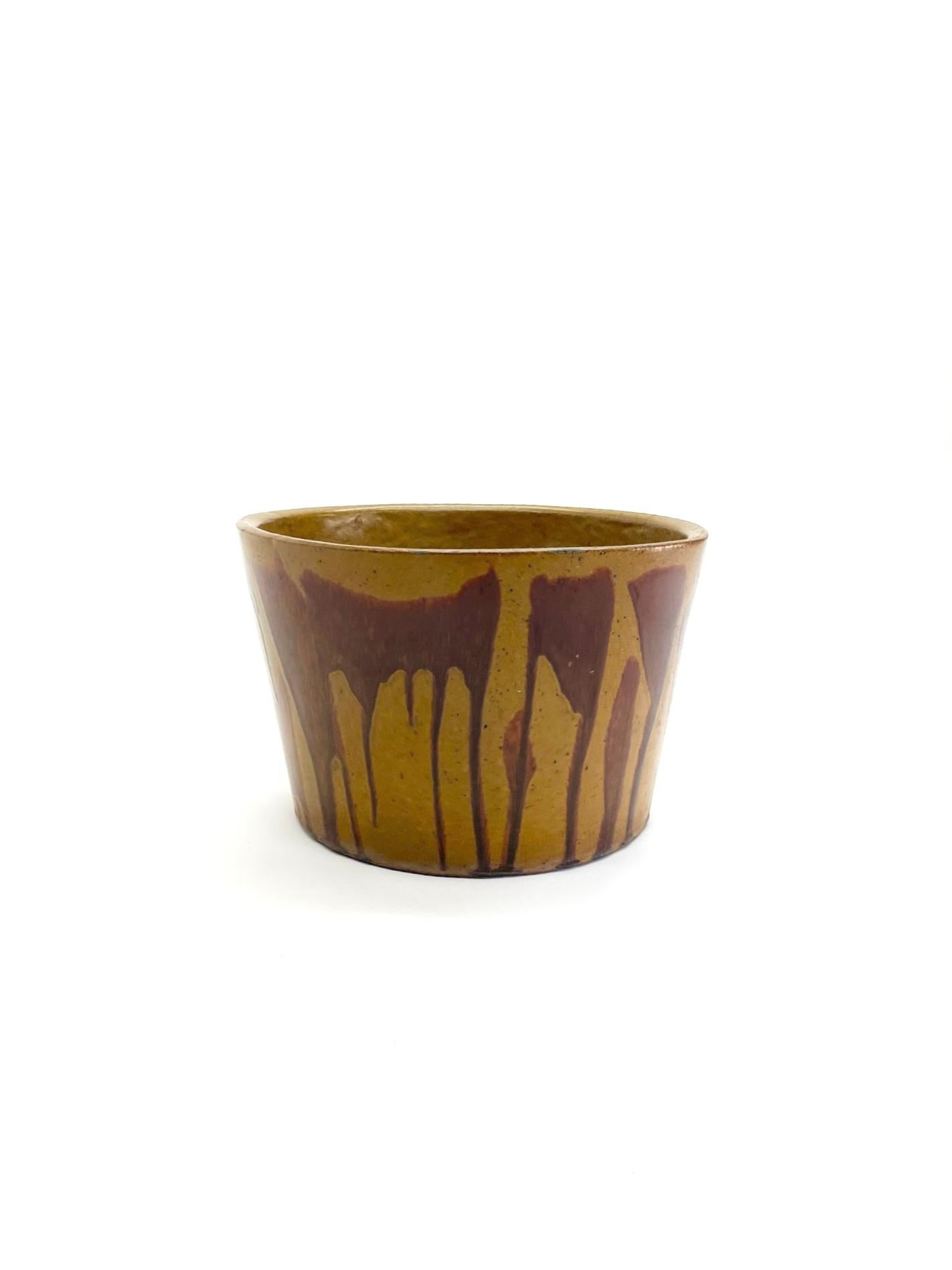 Mid-Century Modern David Cressey, Flame Glazed Planter, model S-12 by Architectural Pottery