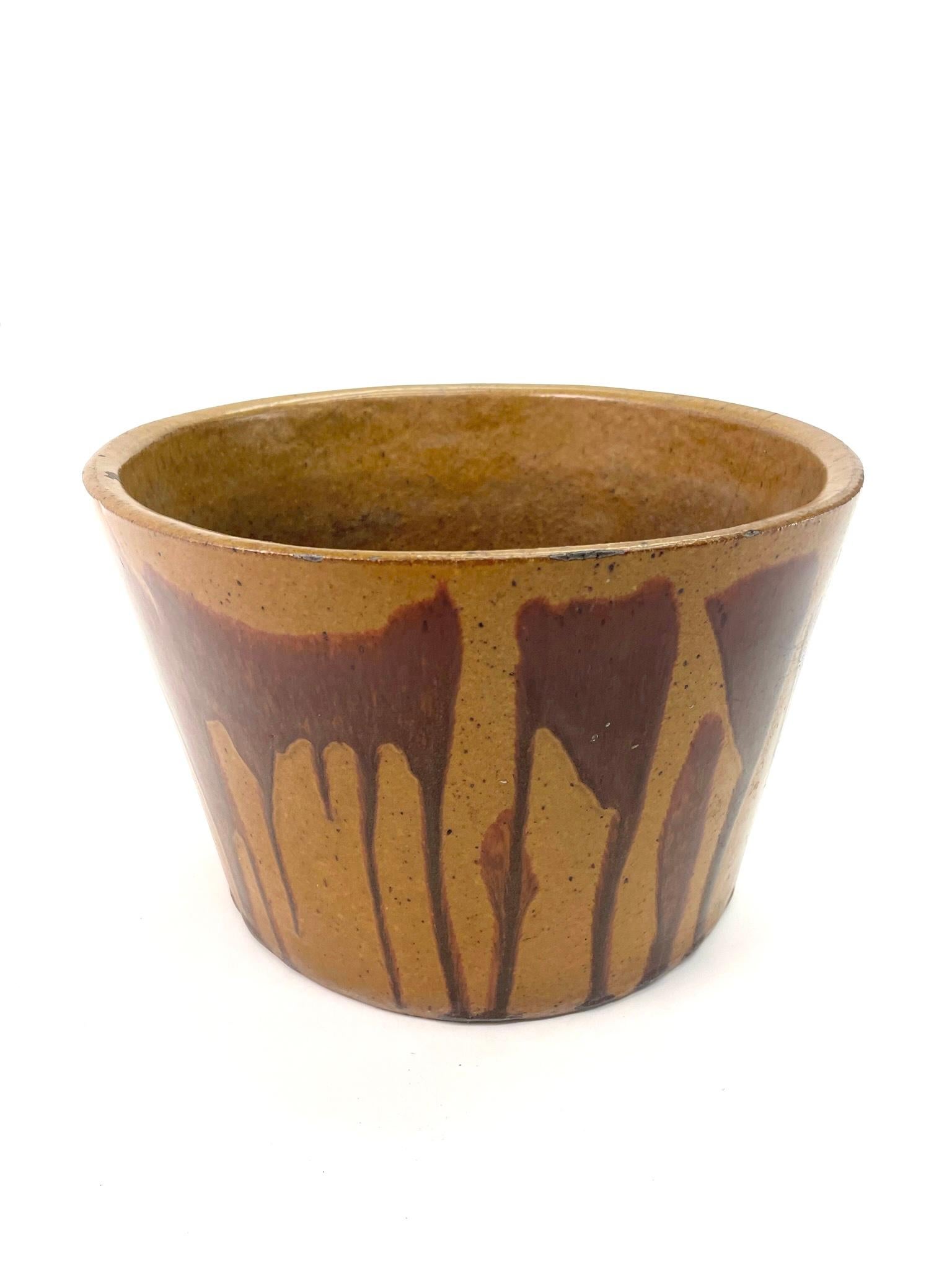Mid-20th Century David Cressey, Flame Glazed Planter, model S-12 by Architectural Pottery