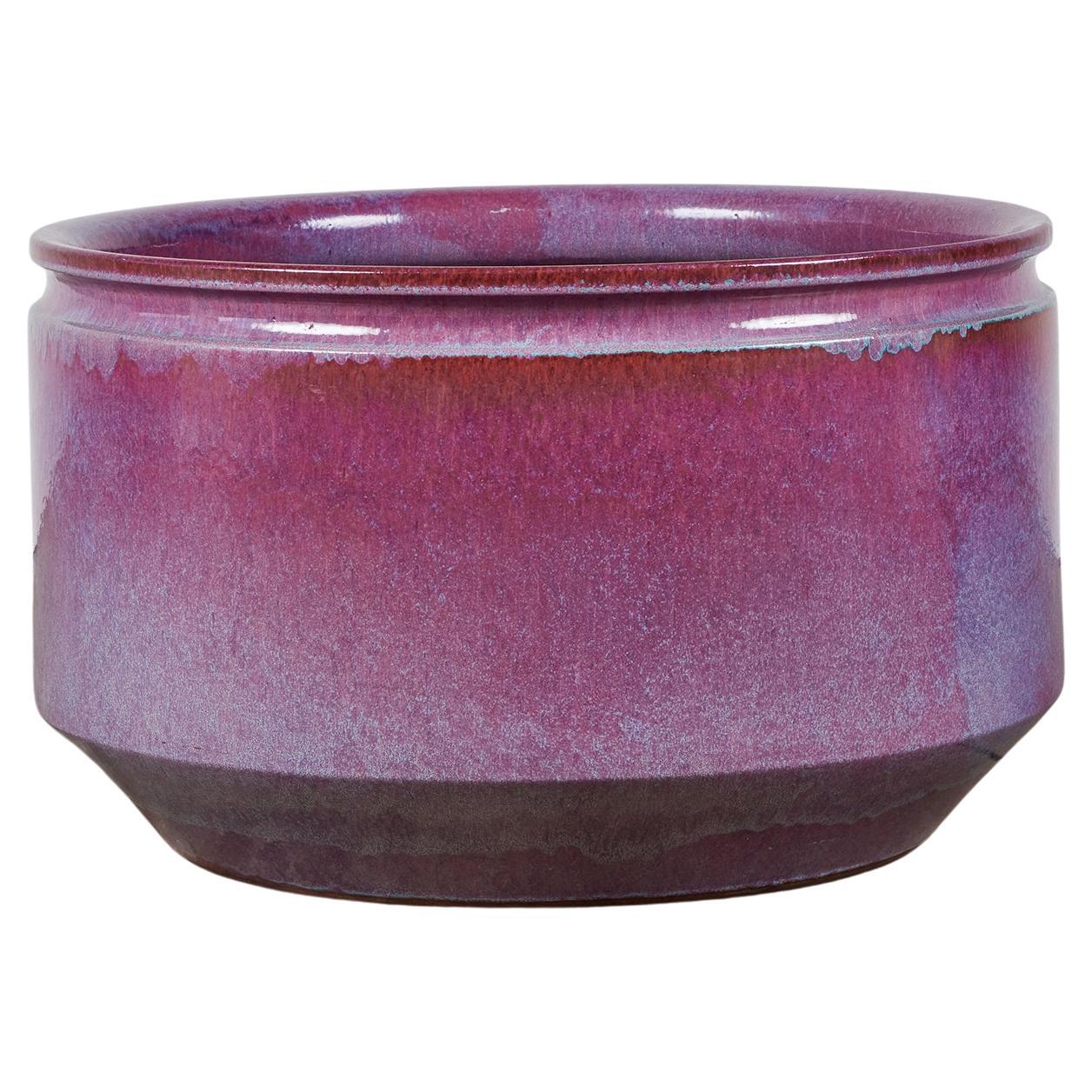 David Cressey and Robert Maxwell Large Ombre Glazed Planter for Earthgender For Sale