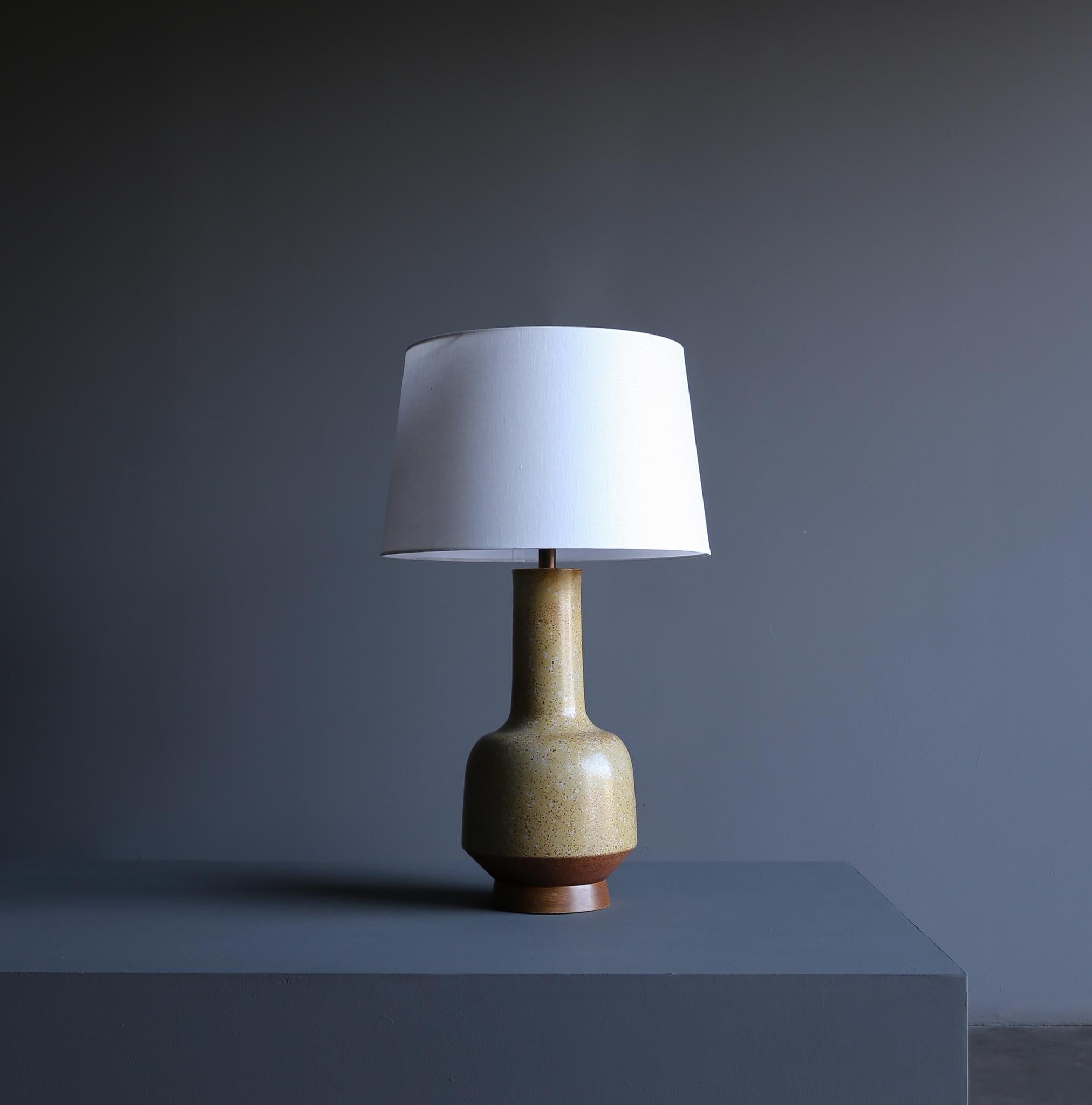 David Cressey Large Scale Ceramic Lamp, circa 1970 For Sale 8