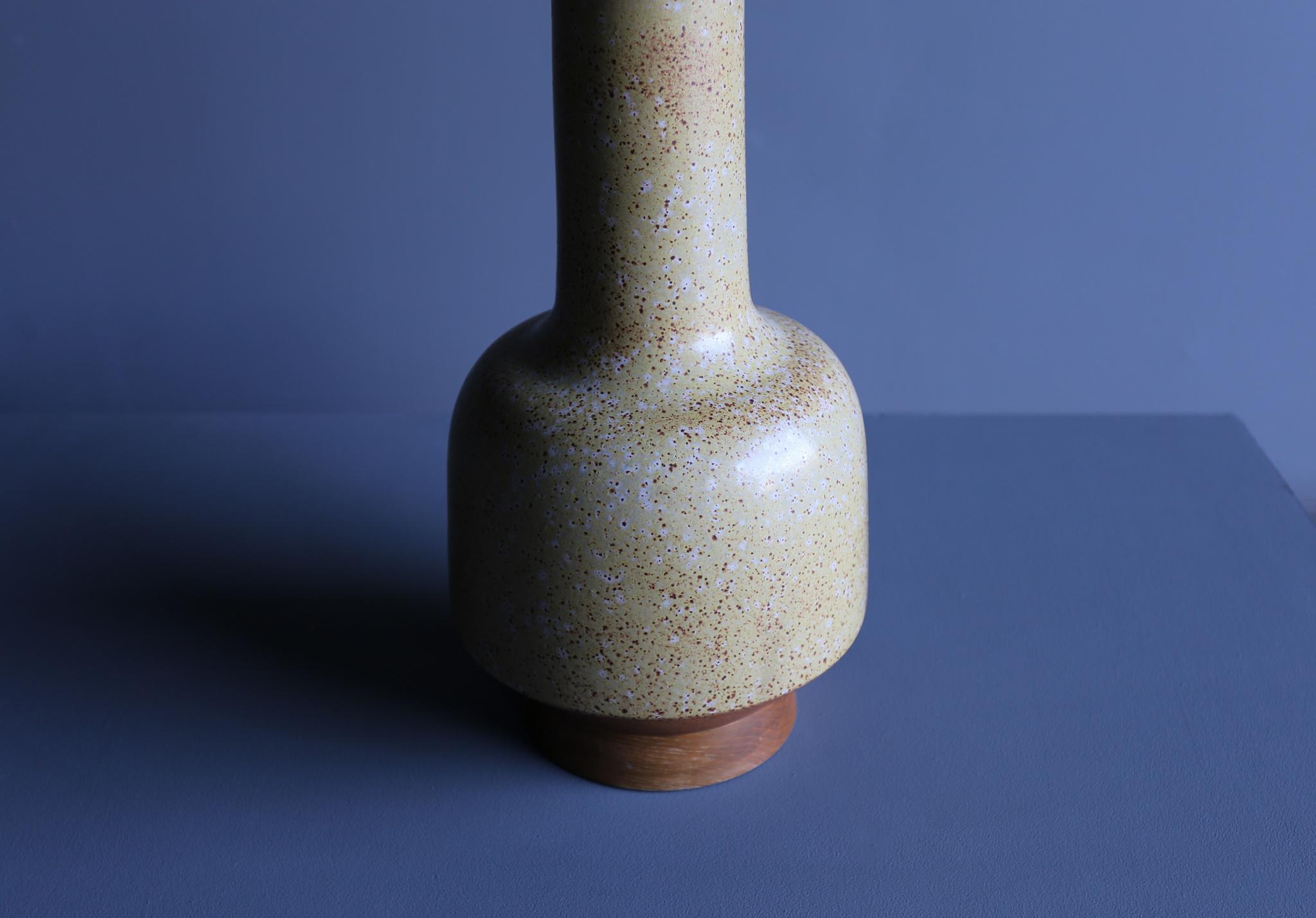 Groe Keramiklampe von David Cressey, um 1970 im Angebot 2