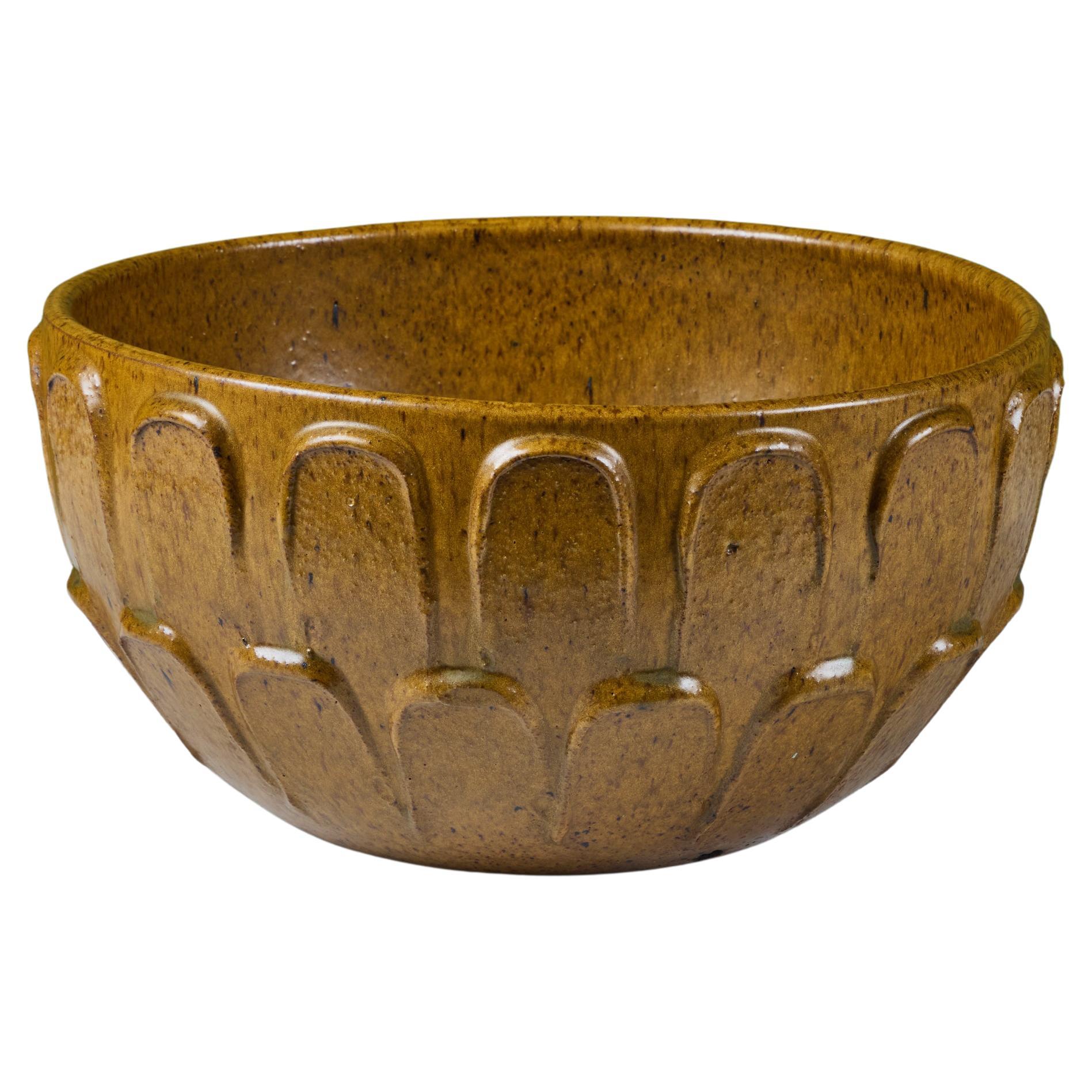 Fioriera a ciotola "Leaf" di David Cressey per Architectural Pottery