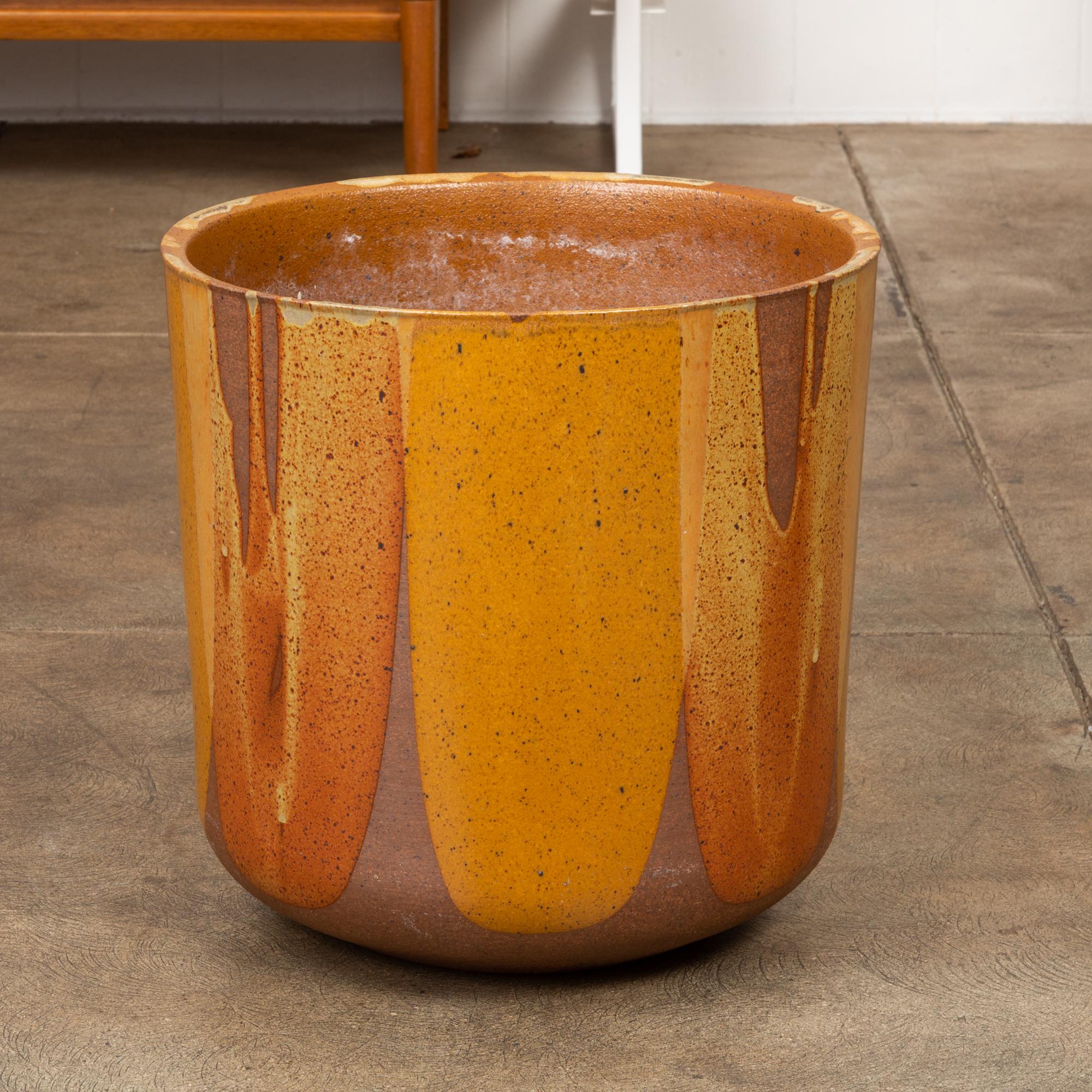 Mid-Century Modern David Cressey LT-24 Flame-Glazed Planter for Architectural Pottery