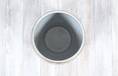 Raul Coronel Olive Green Ceramic Planter for Stoneware Designs