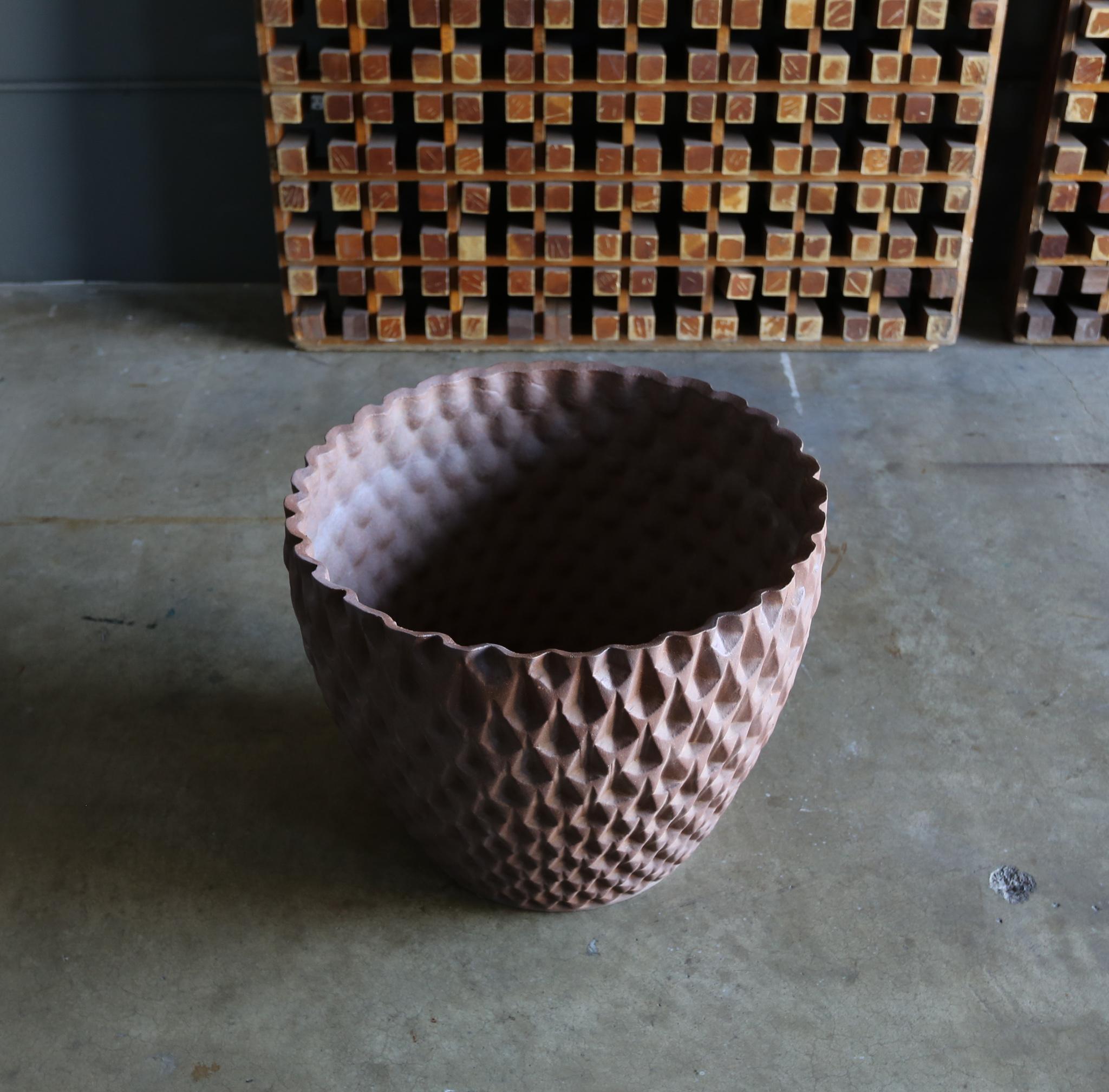 David Cressey Phoenix planter. This design is part of the Pro/Artisan stoneware collection for Architectural Pottery. circa 1965.