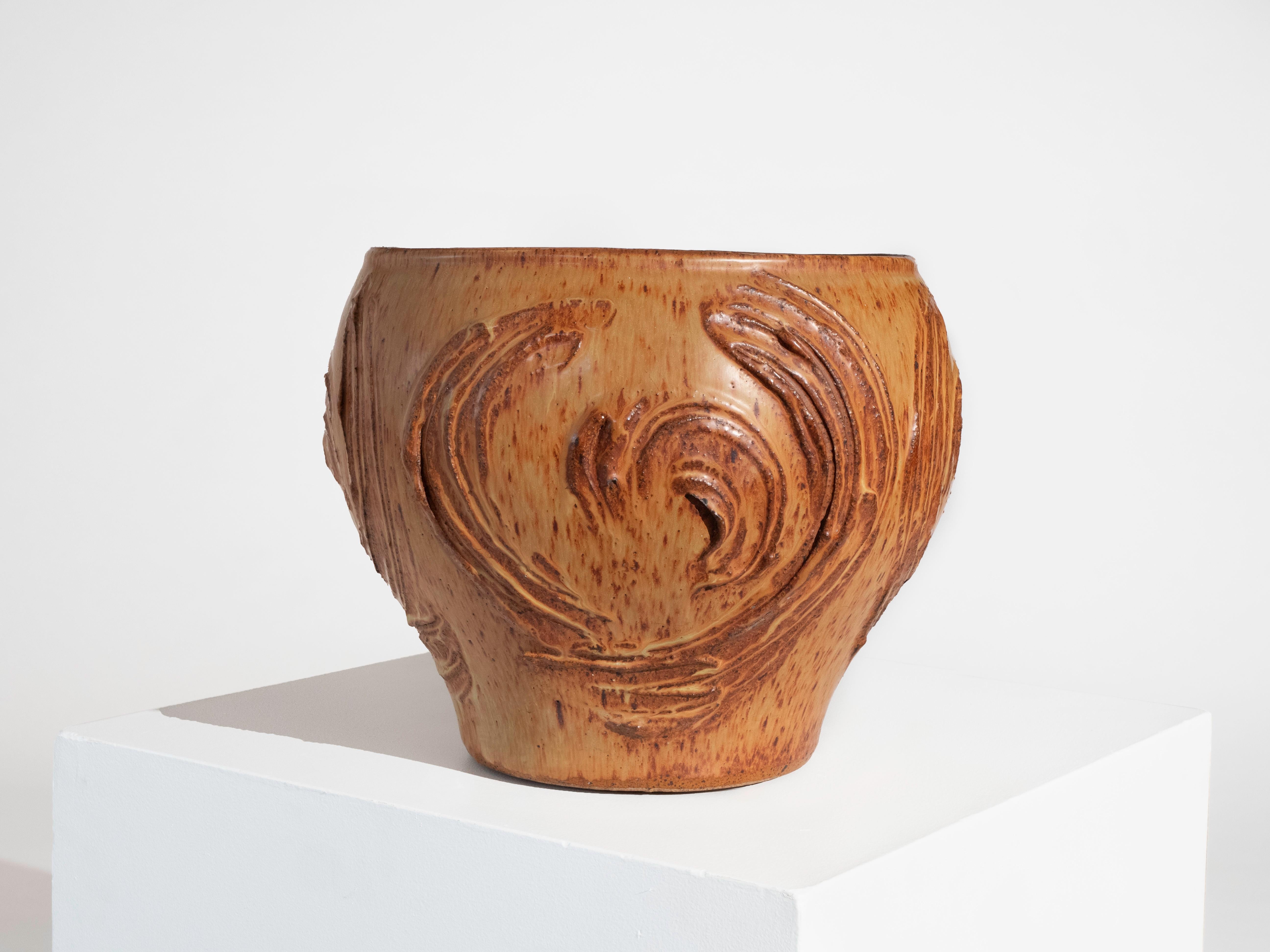 David Cressey Pro Artisan 'Expressive' Planter pour Architectural Pottery Bon état - En vente à Los Angeles, CA