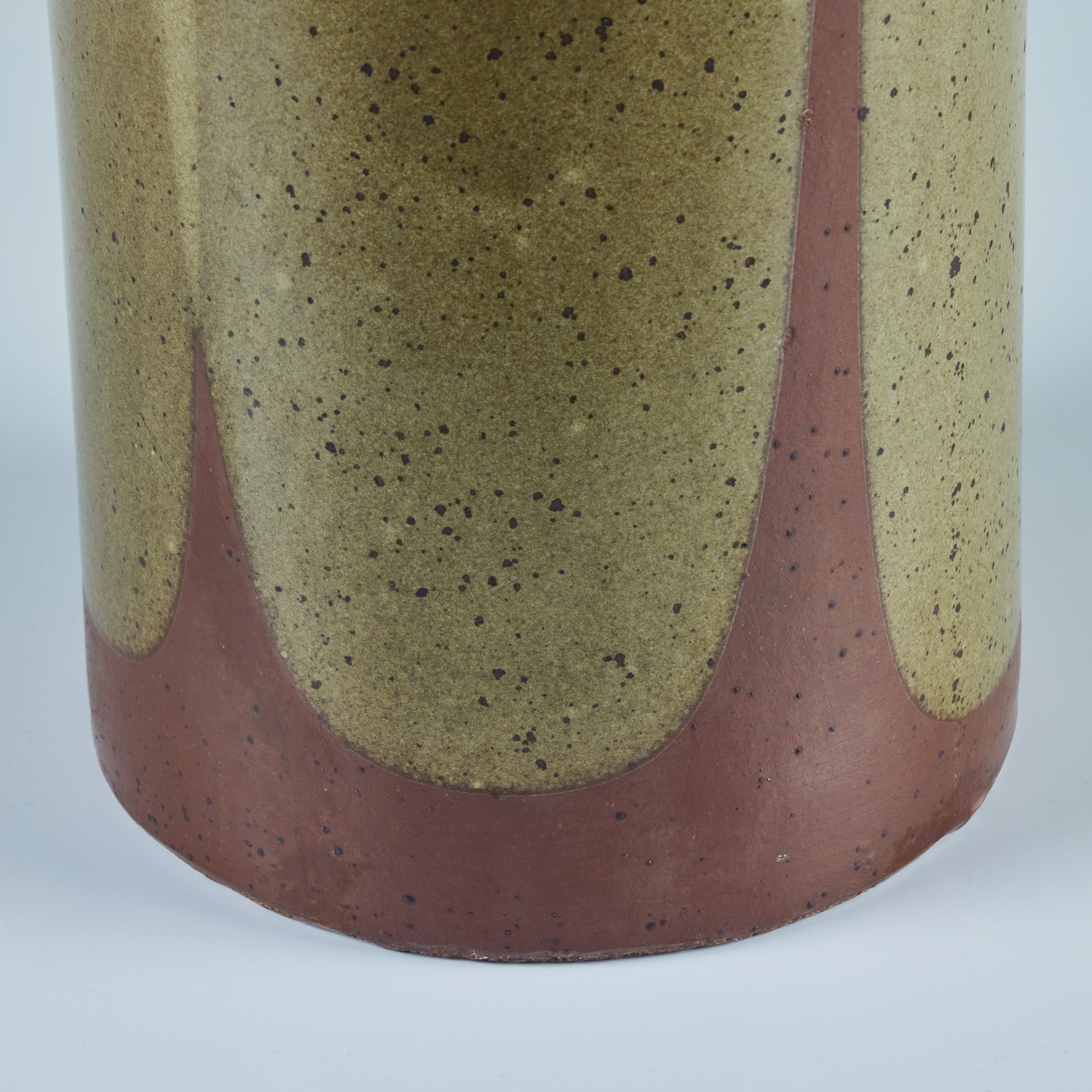 Urna David Cressey Pro/Artisan con smalto a fiamma per Architectural Pottery in vendita 2