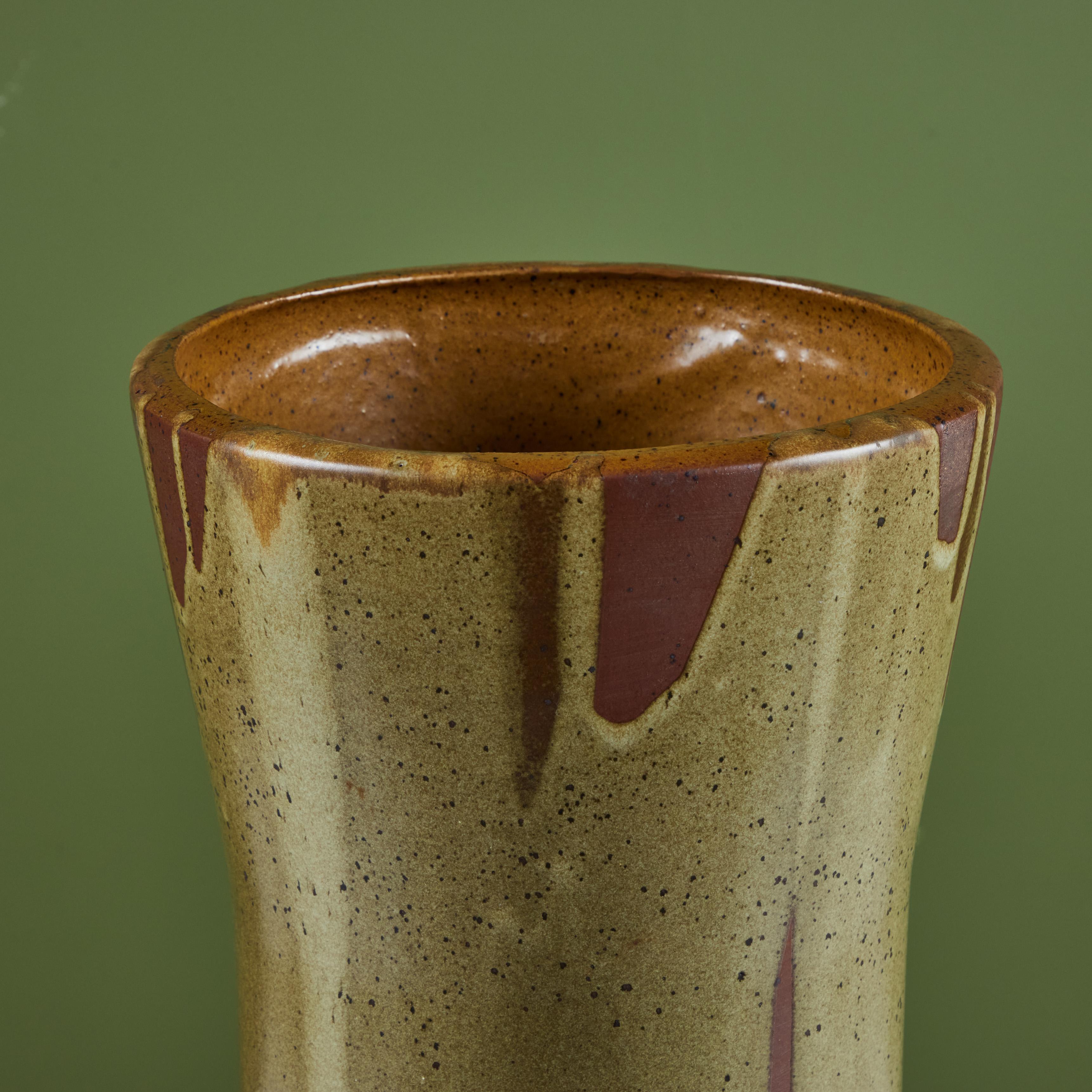 Urna David Cressey Pro/Artisan con smalto a fiamma per Architectural Pottery in vendita 1