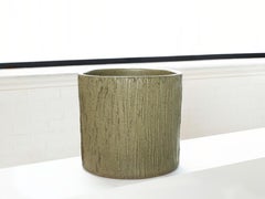 David Cressey Pro Artisan Glazed "Scratch" Planter for Architectural Pottery