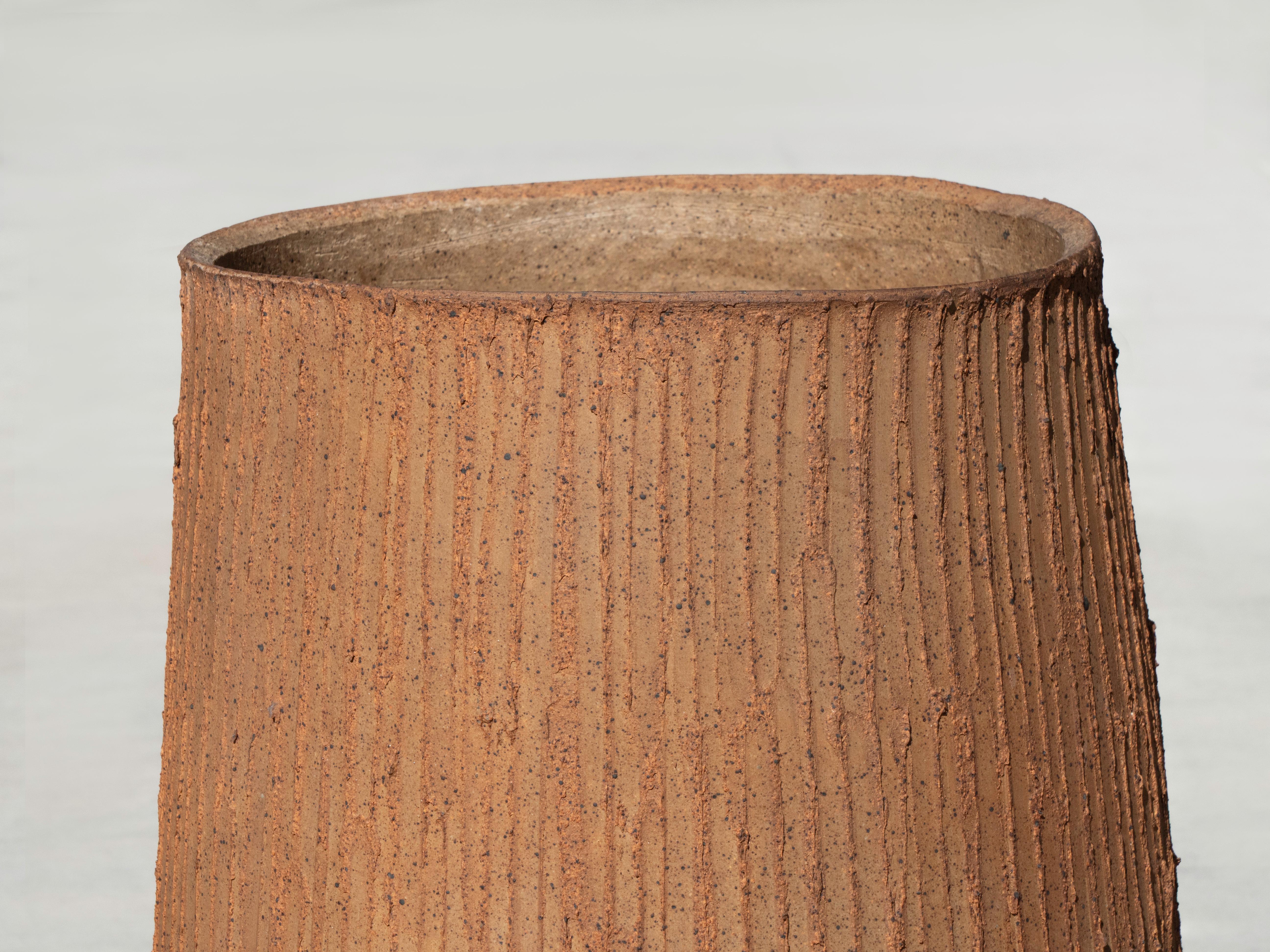 Américain David Cressey Pro Artisan 'Linear' Cigar Planter pour Architectural Pottery en vente