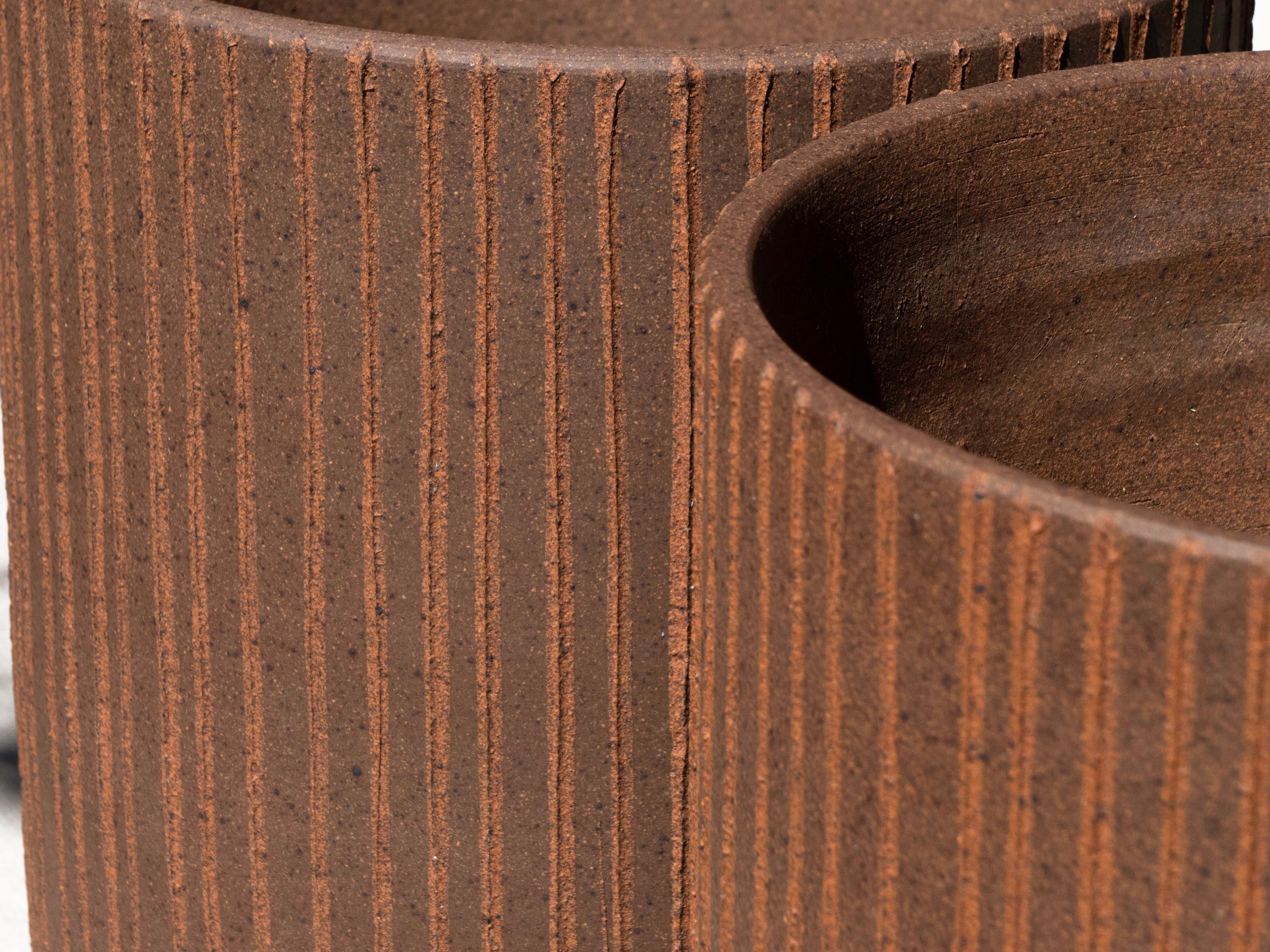 David Cressey Pro Artisan „Linear“ Zylinder-Pflanzgefäß für Architectural Pottery im Angebot 6