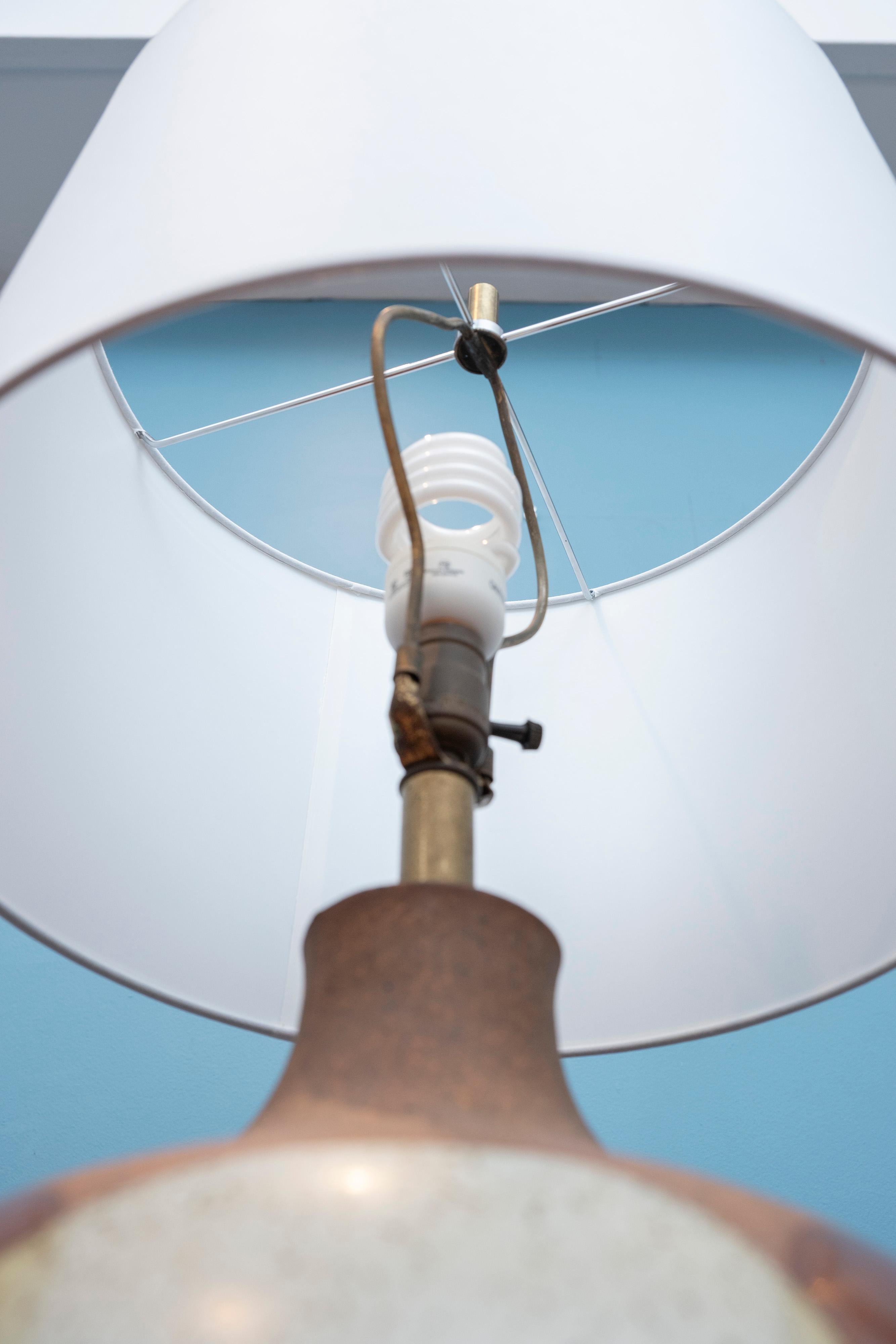 David Cressey Pro Artisan Series Ceramic Table Lamp In Good Condition For Sale In San Francisco, CA