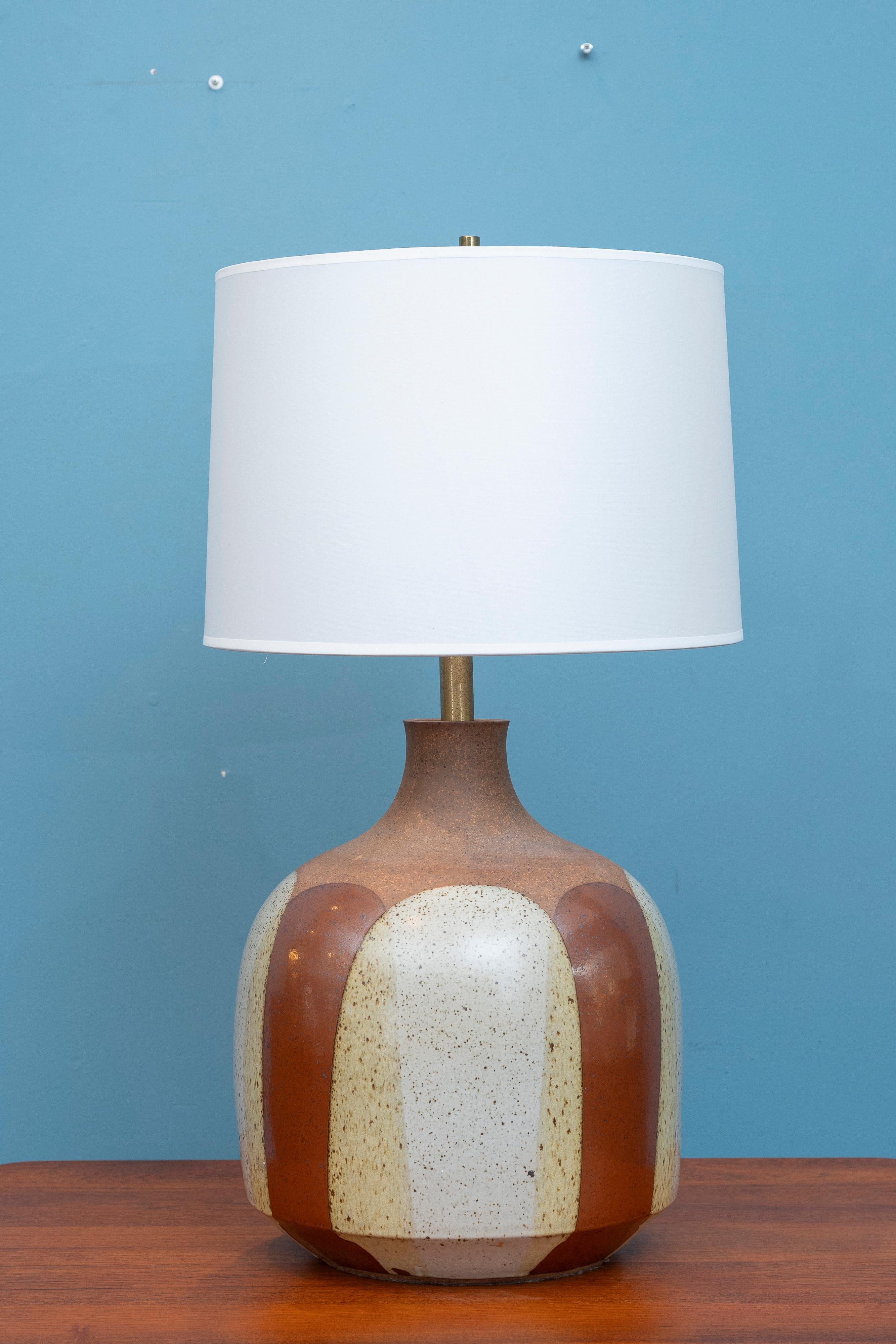 David Cressey Pro Artisan Series Ceramic Table Lamp For Sale 1