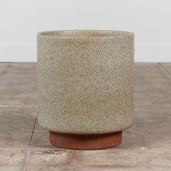 Jardinera David Cressey Pro / Artisan Stone Blanco Moteado Esmaltado