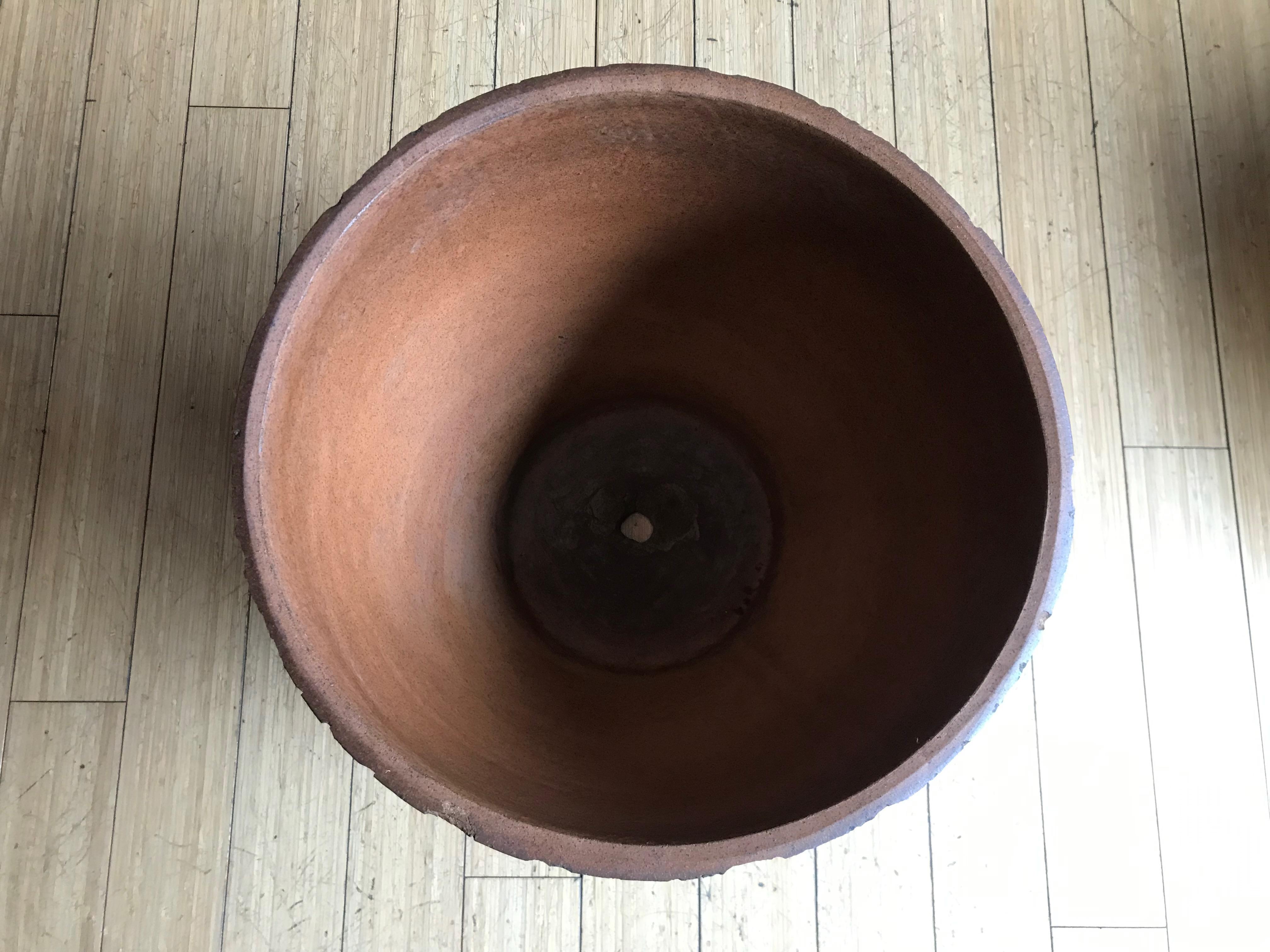 Stoneware 'Leaf' Planter  David Cressey  In Good Condition For Sale In Los Angeles, CA
